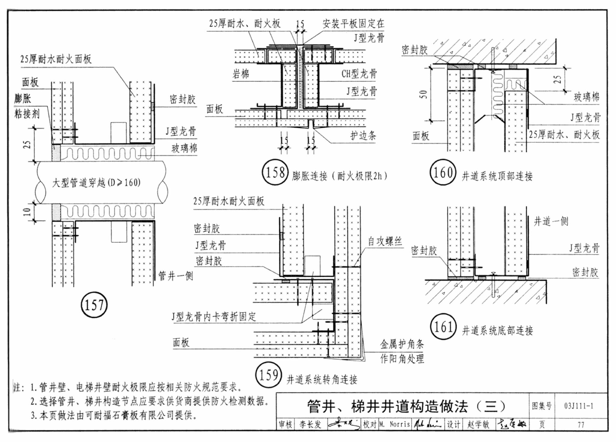 J111～114--内隔墙建筑构造（2012年合订本）