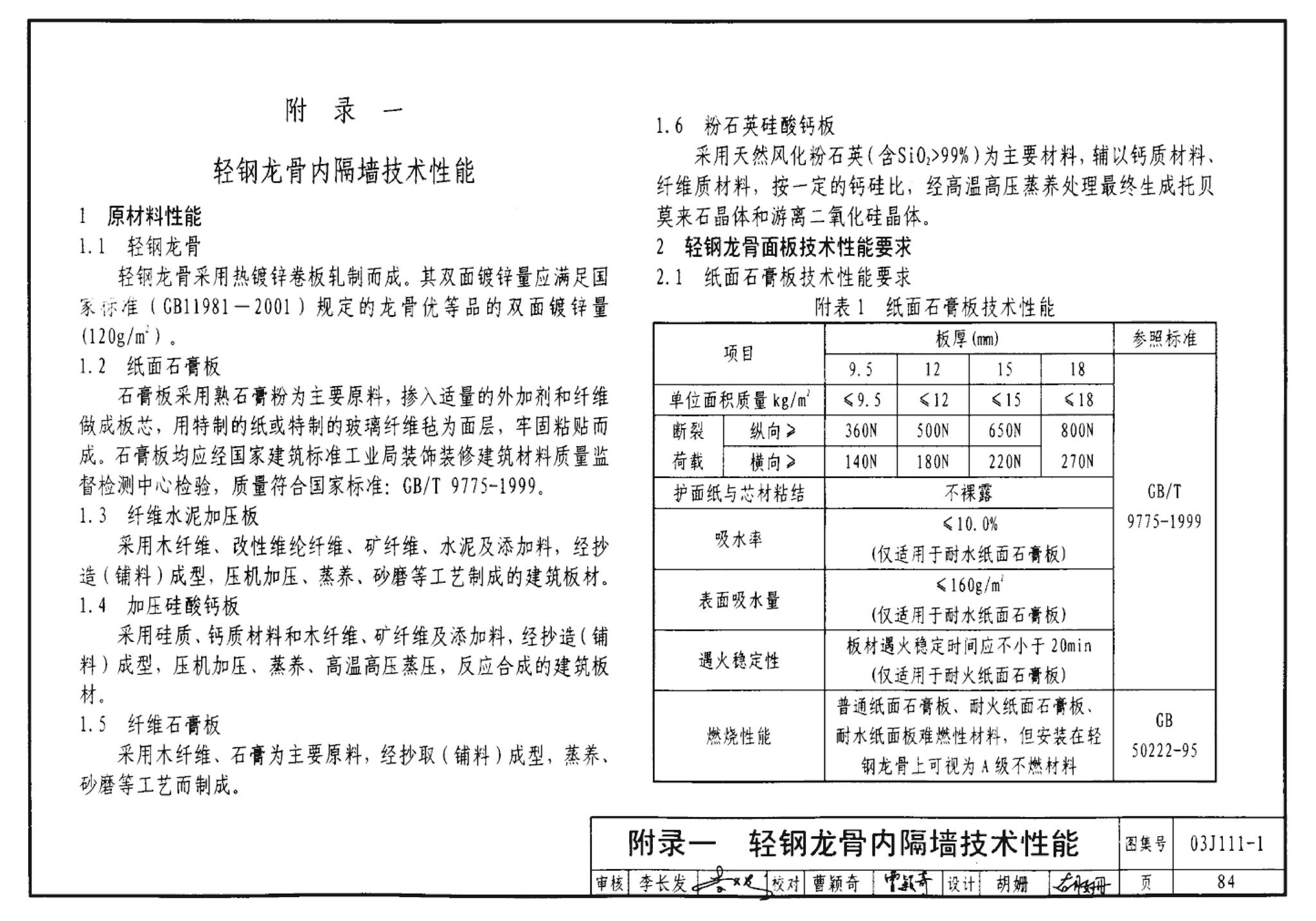 J111～114--内隔墙建筑构造（2012年合订本）