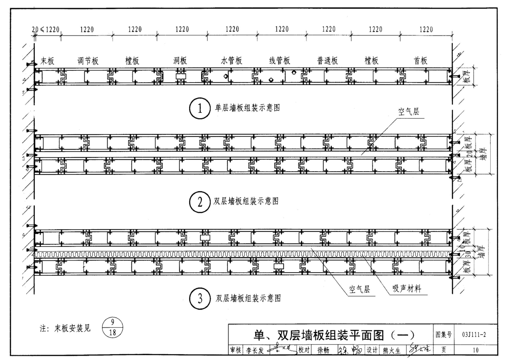 J111～114--内隔墙建筑构造（2012年合订本）