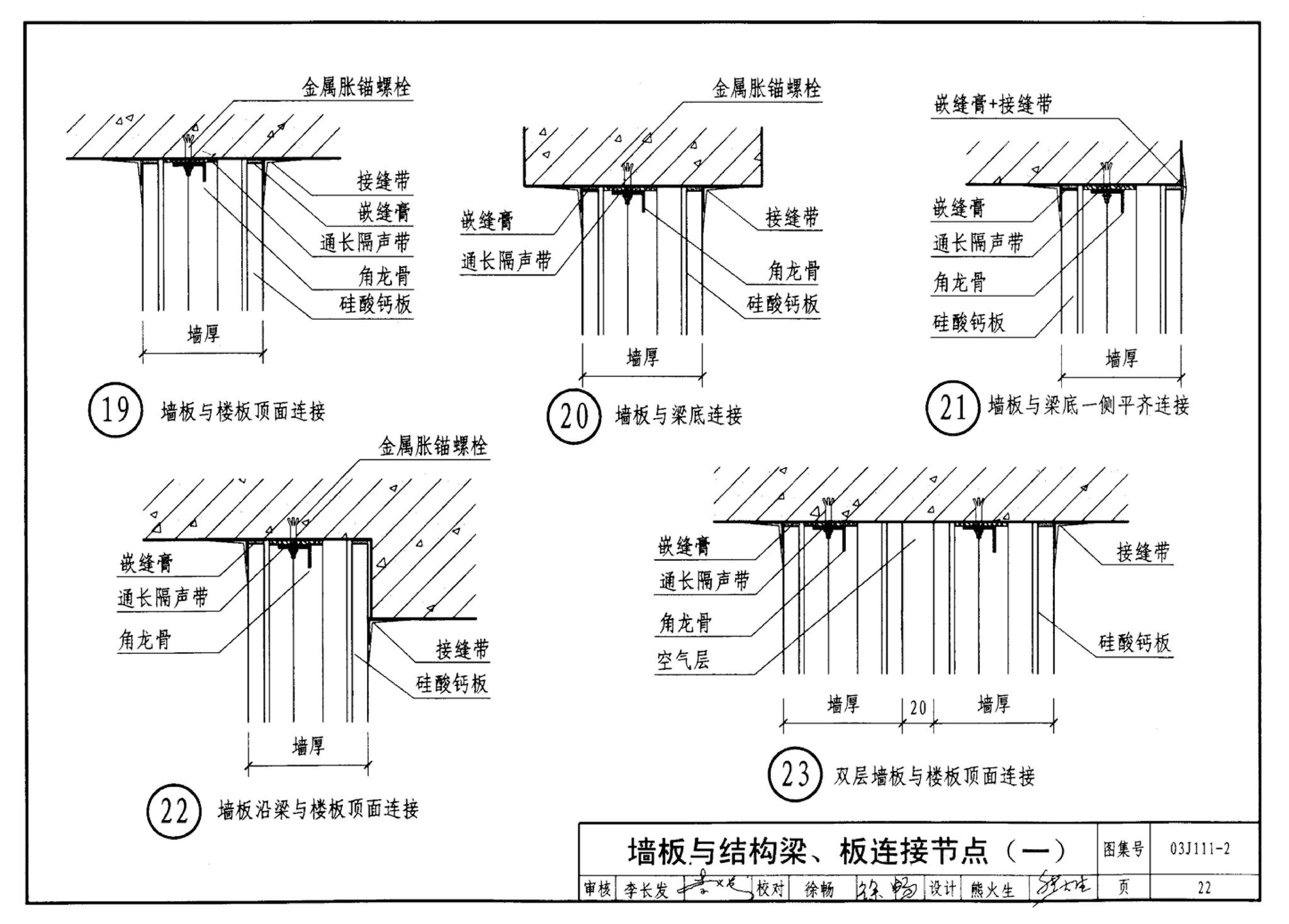 J111～114--内隔墙建筑构造（2012年合订本）