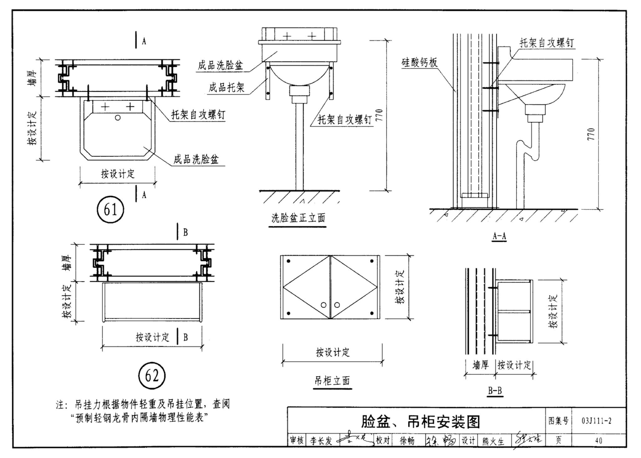 J111～114--内隔墙建筑构造（2012年合订本）