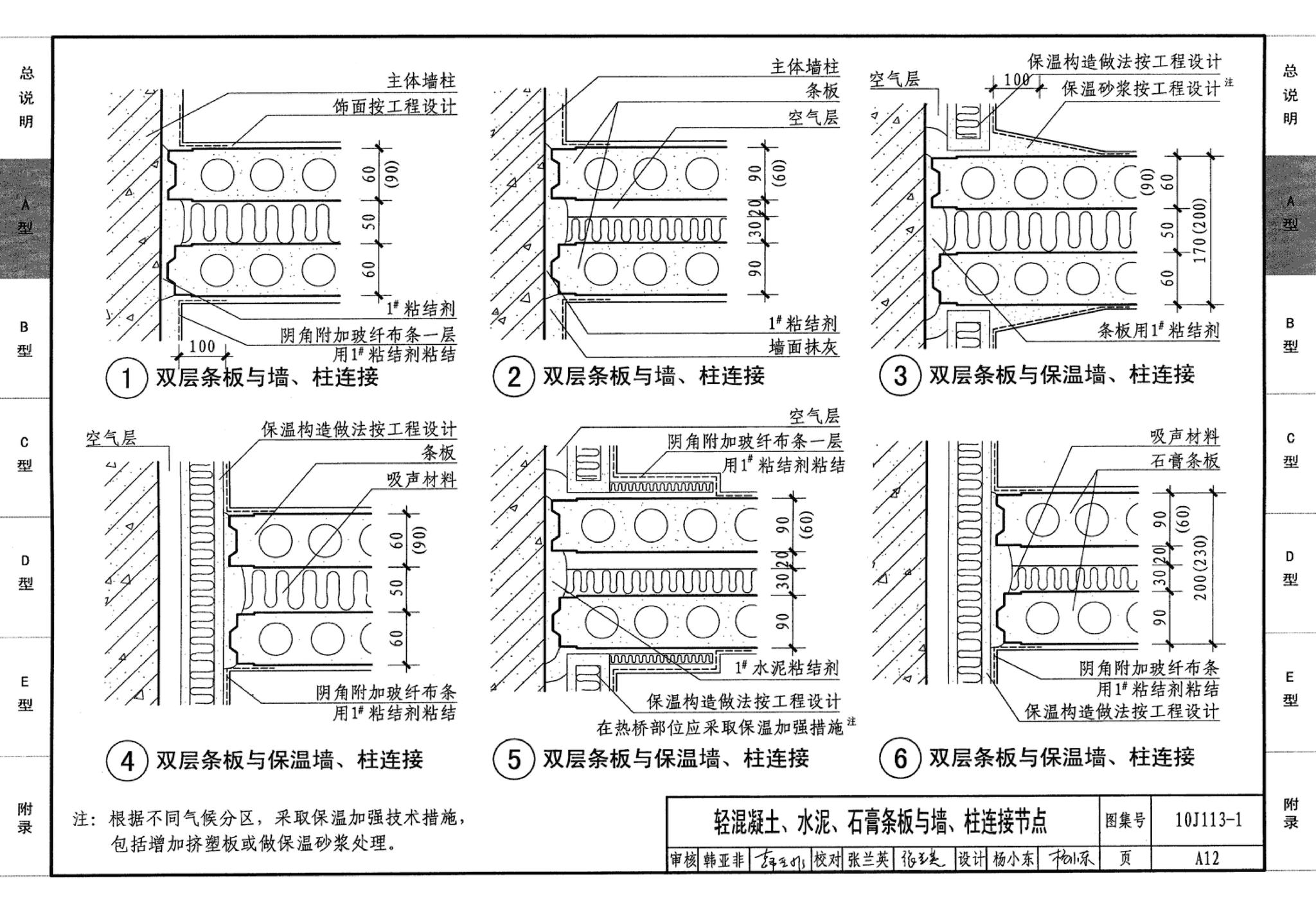 J111～114--内隔墙建筑构造（2012年合订本）