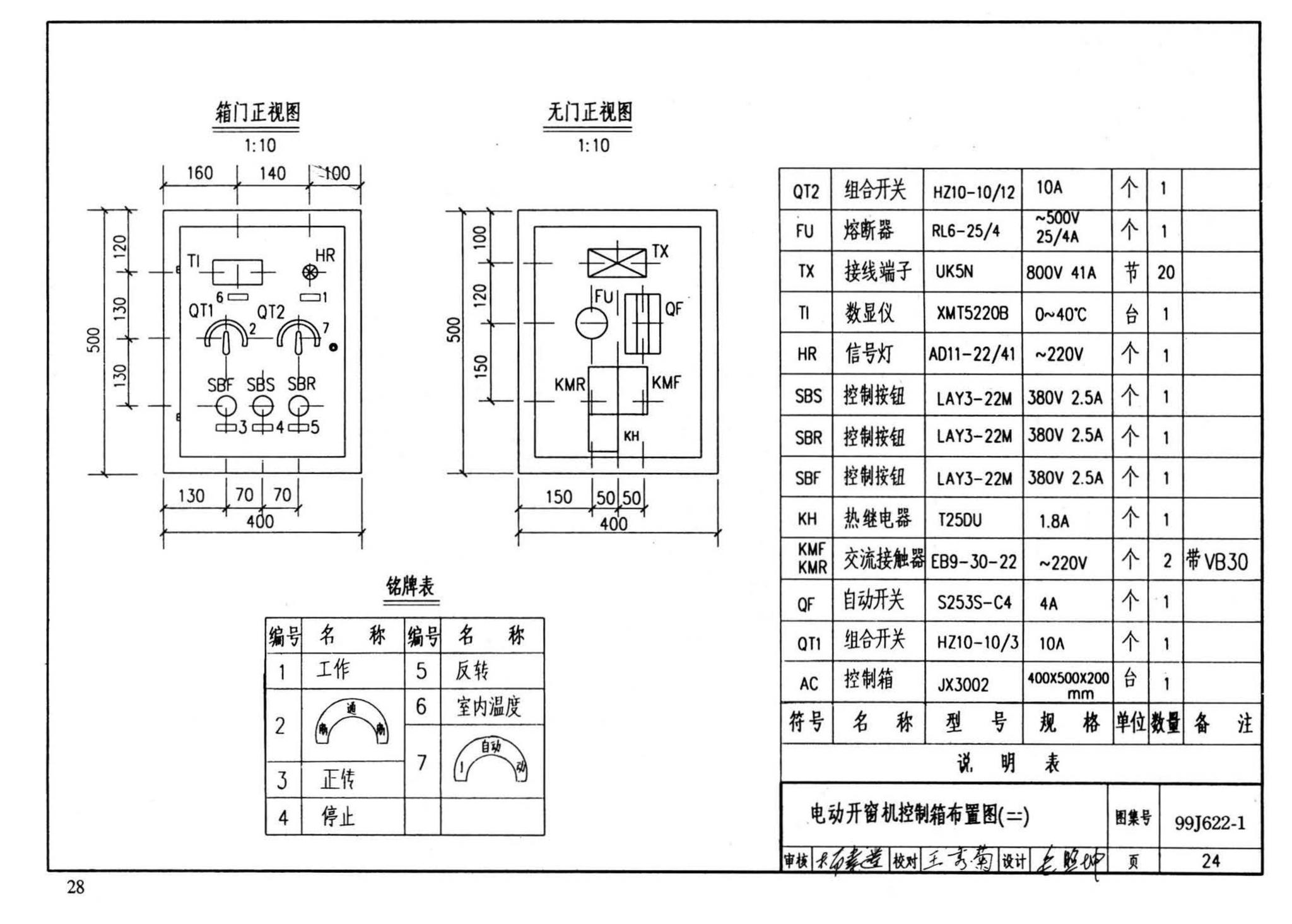 J622-1～6--开窗机（2002年合订本）