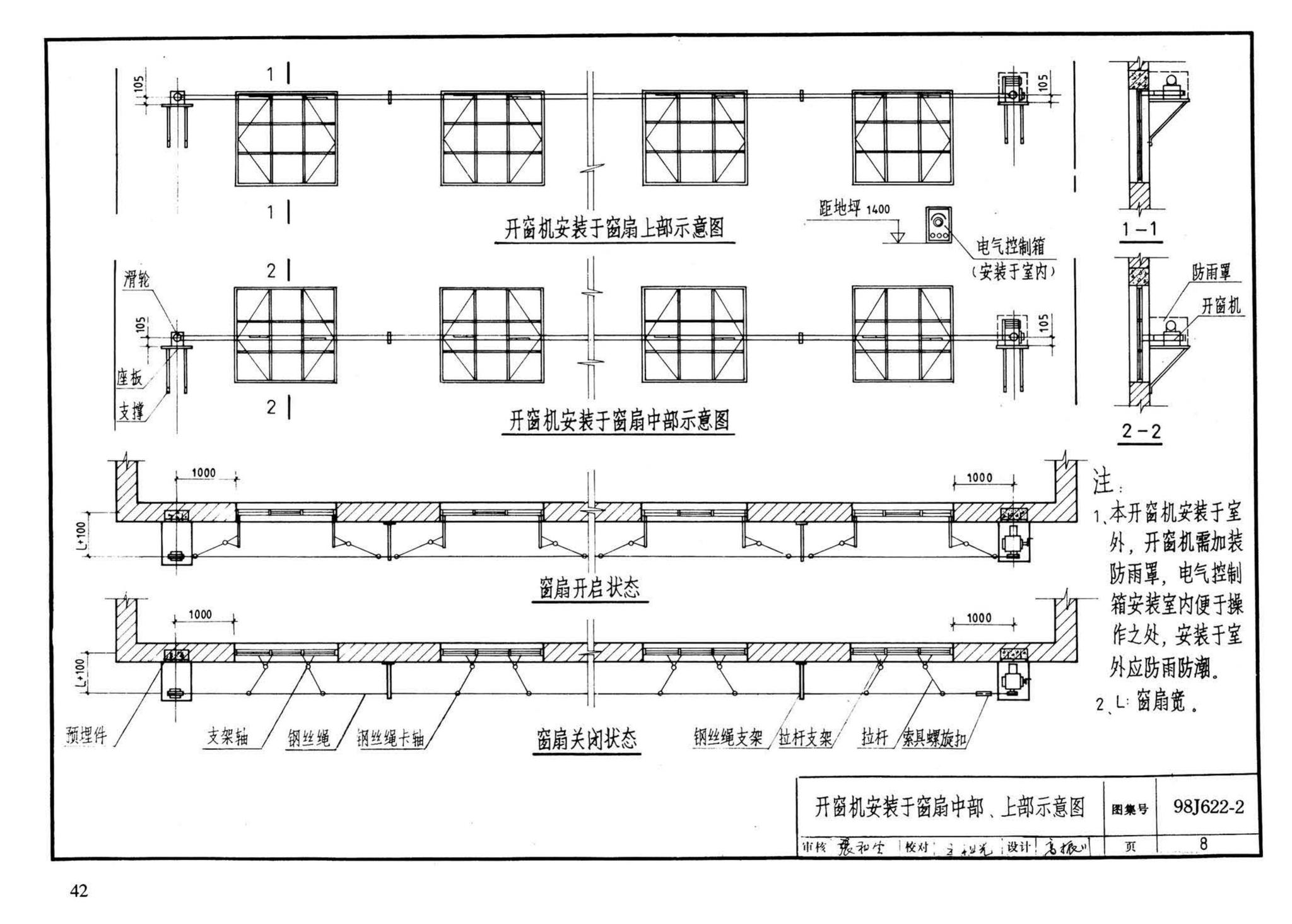 J622-1～6--开窗机（2002年合订本）