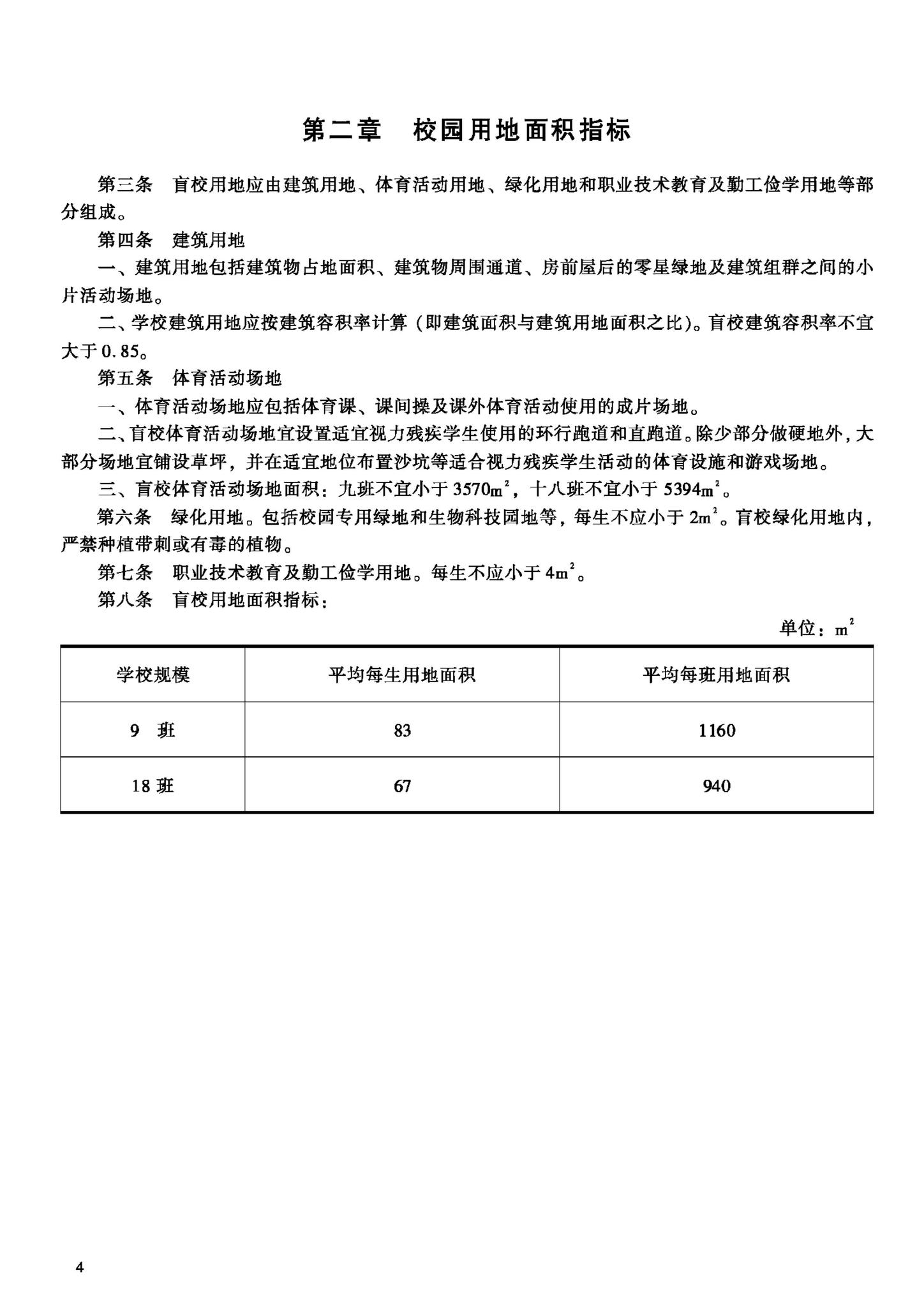 JB-UN011-1994--特殊教育学校建设标准（试行