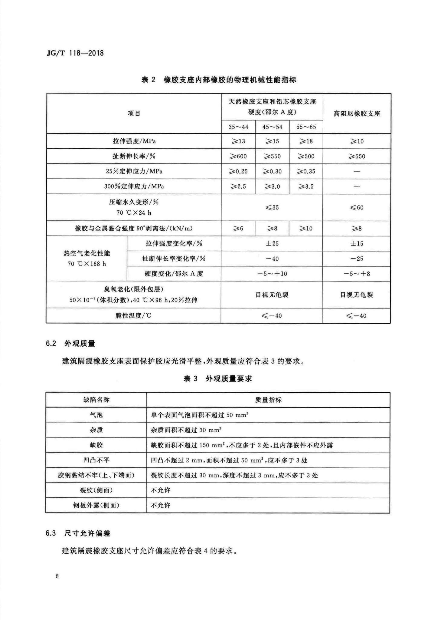 JG/T118-2018--建筑隔震橡胶支座