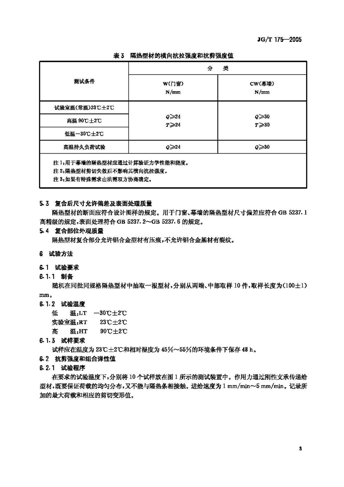 JG/T175-2005--建筑用隔热铝合金型材穿条式