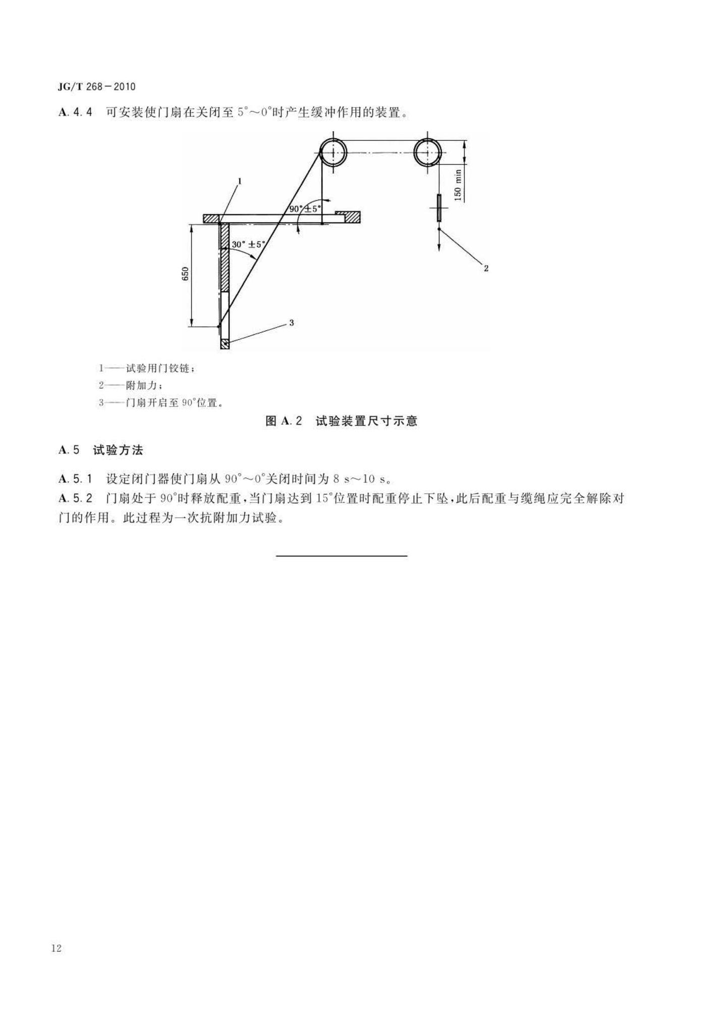 JG/T268-2010--建筑用闭门器