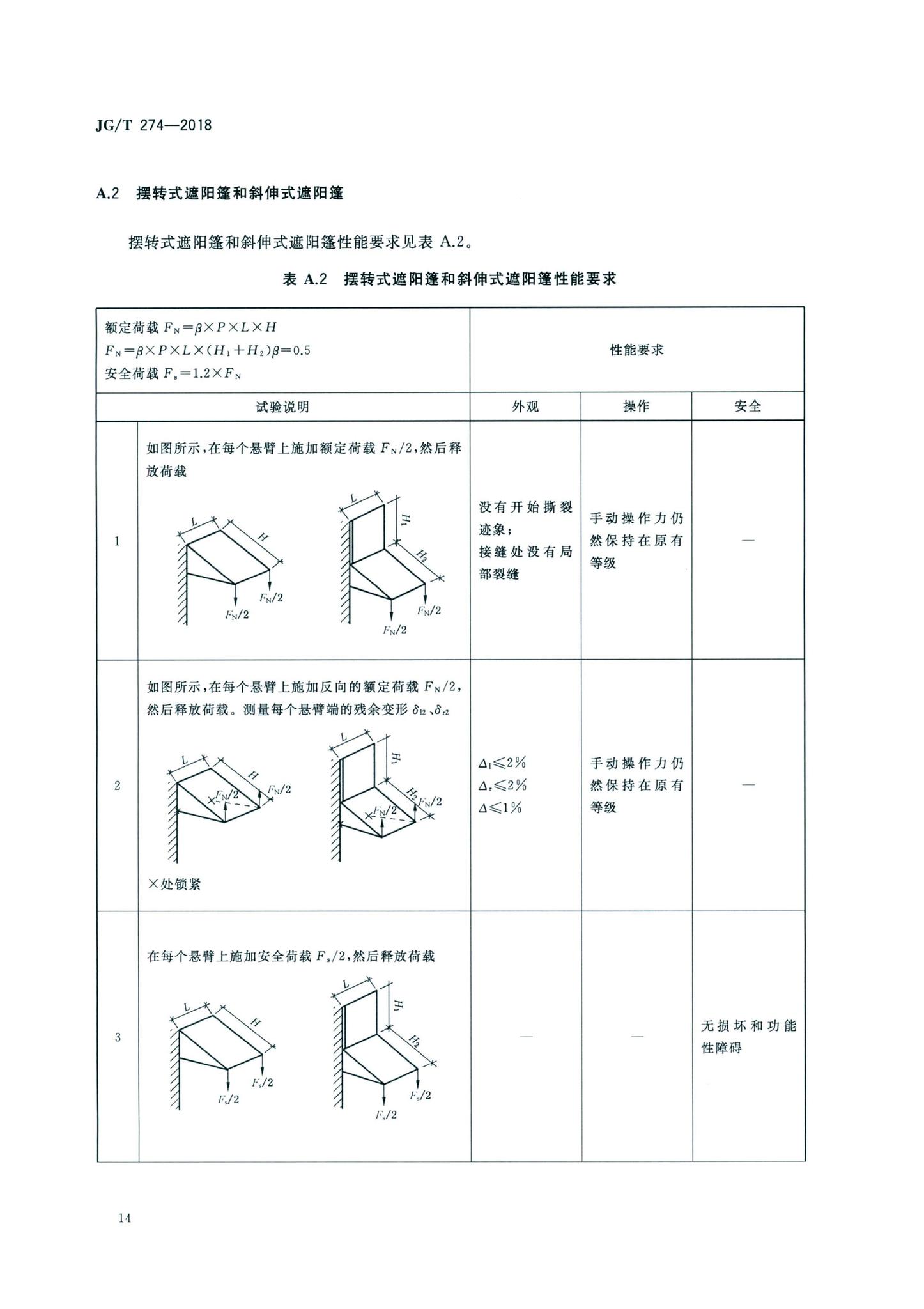 JG/T274-2018--建筑遮阳通用技术要求