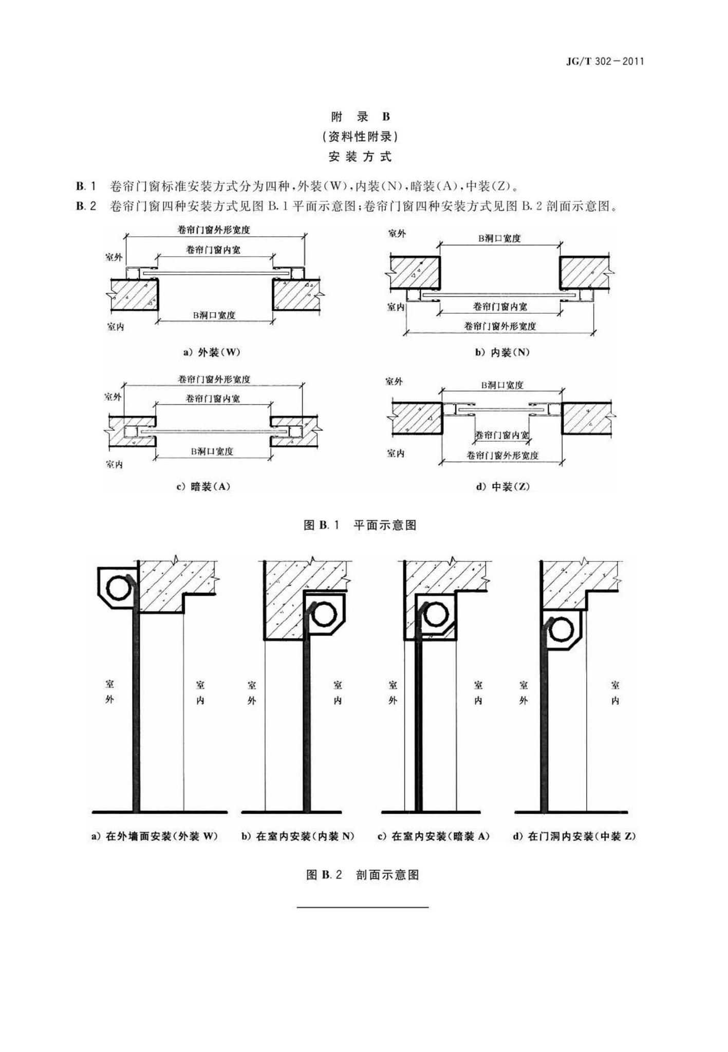 JG/T302-2011--卷帘门窗