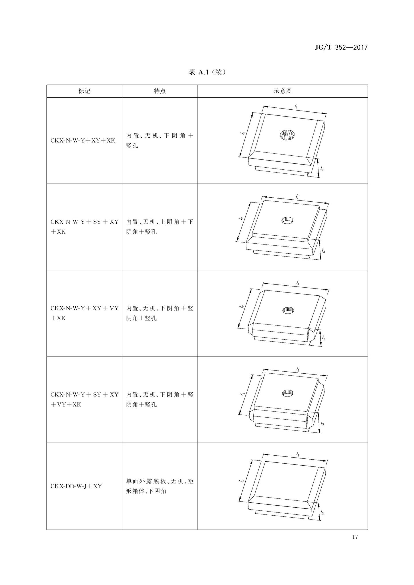 JG/T352-2017--混凝土结构用成孔芯模