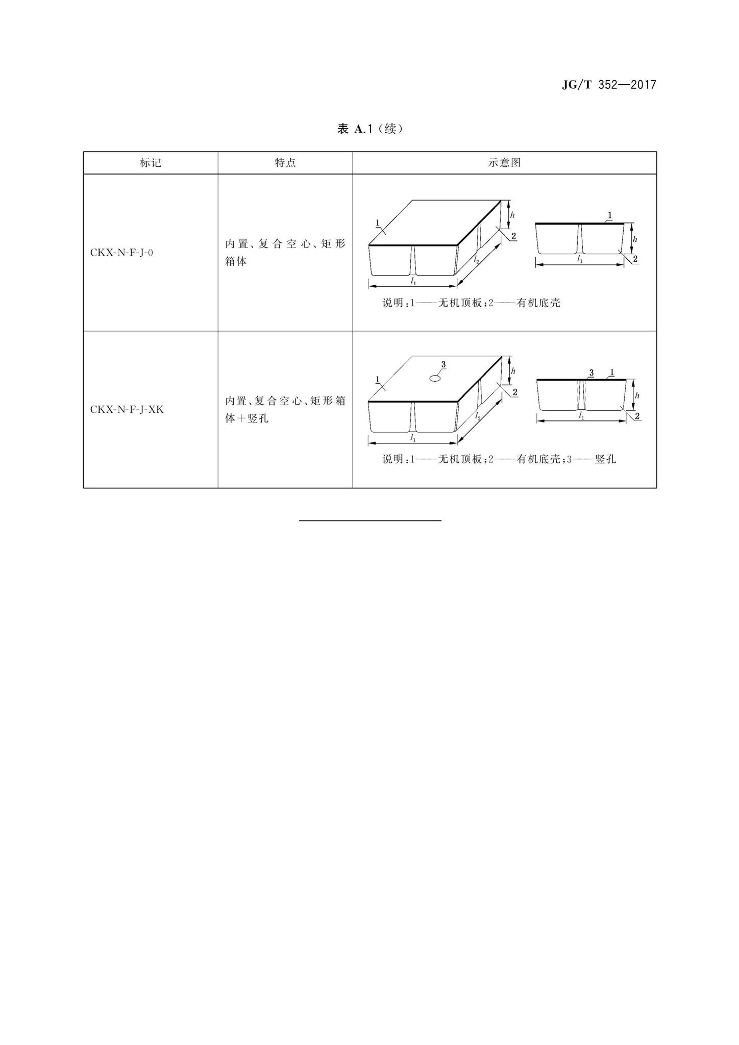 JG/T352-2017--混凝土结构用成孔芯模