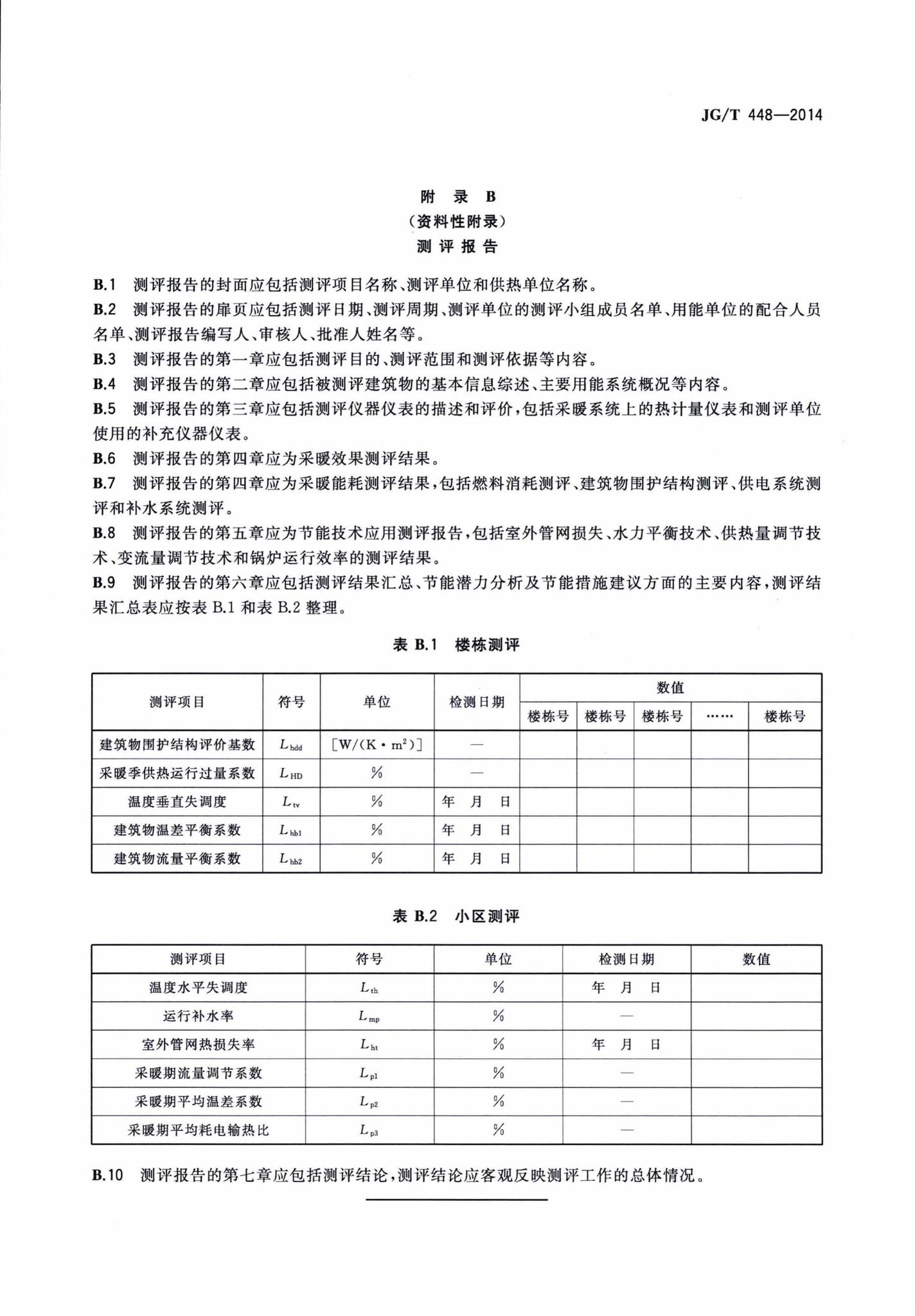 JG/T448-2014--既有采暖居住建筑节能改造能效测评方法