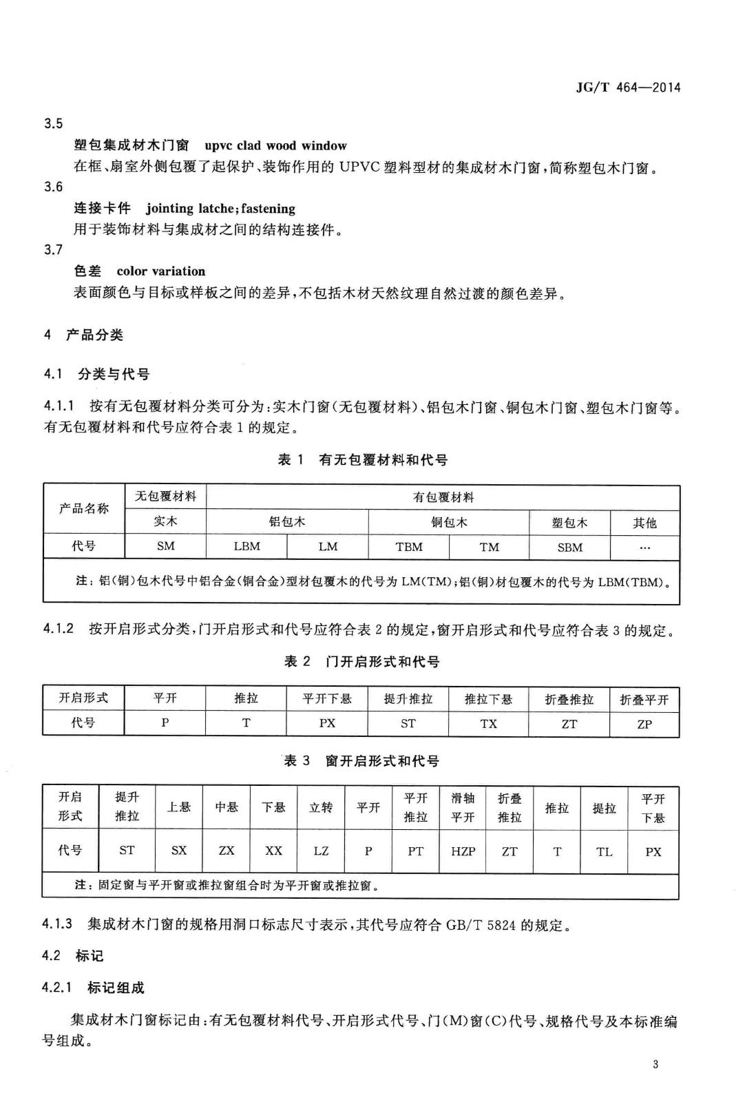 JG/T464-2014--集成材木门窗