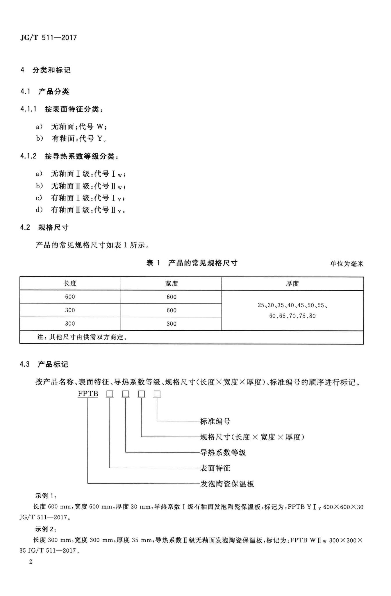 JG/T511-2017--建筑用发泡陶瓷保温板