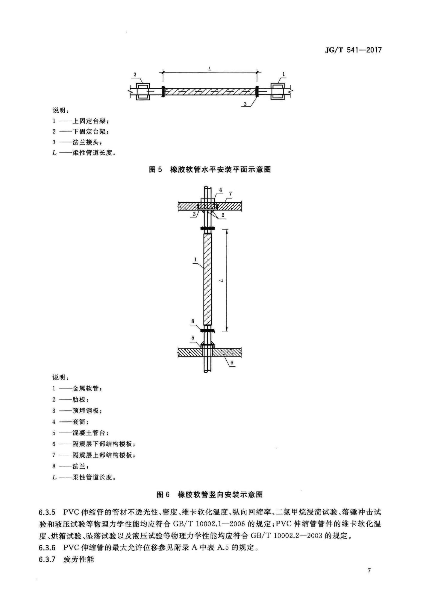 JG/T541-2017--建筑隔震柔性管道