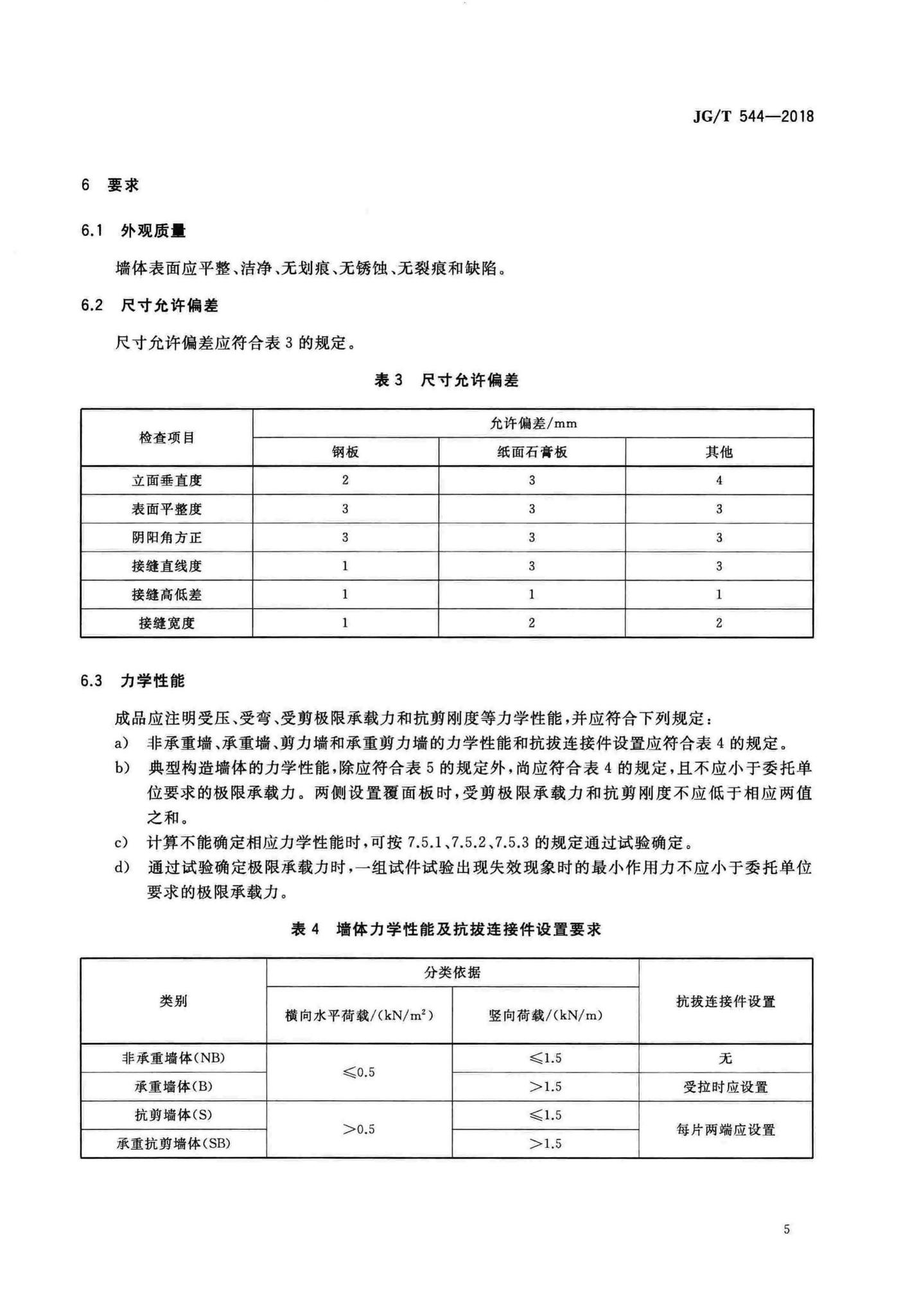 JG/T544-2018--轻钢龙骨式复合墙体