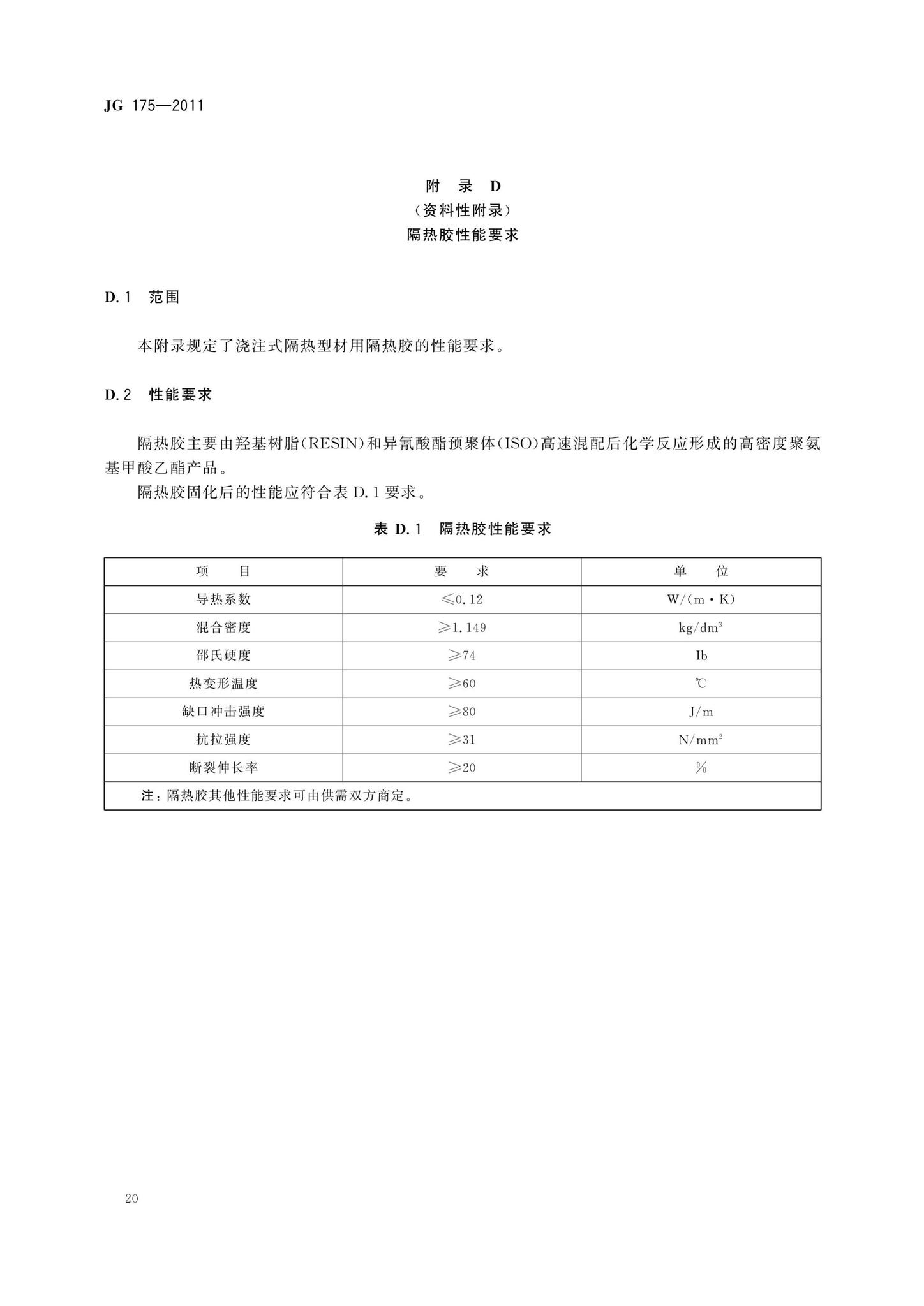 JG175-2011--建筑用隔热铝合金型材