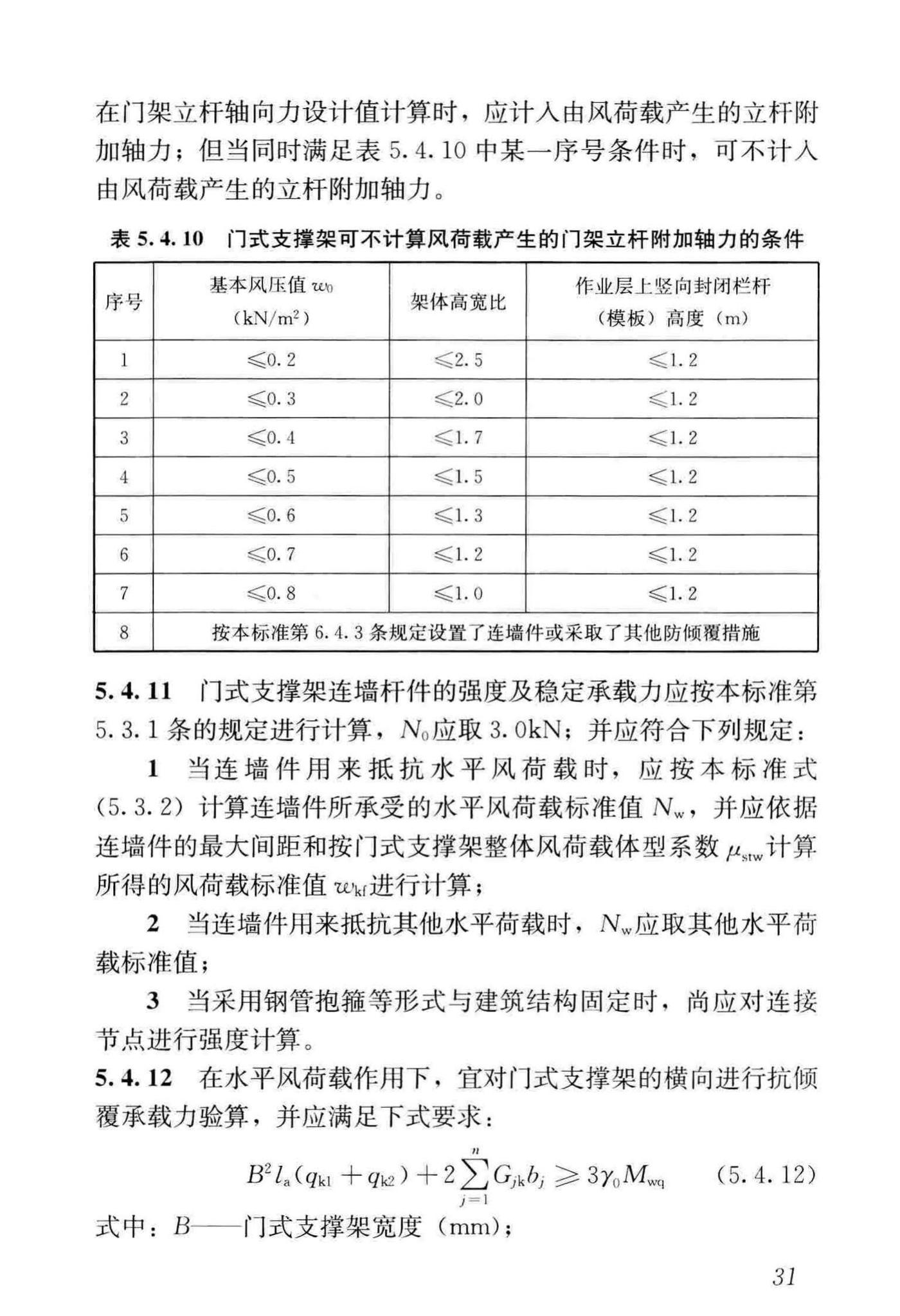 JGJ/T128-2019--建筑施工门式钢管脚手架安全技术标准