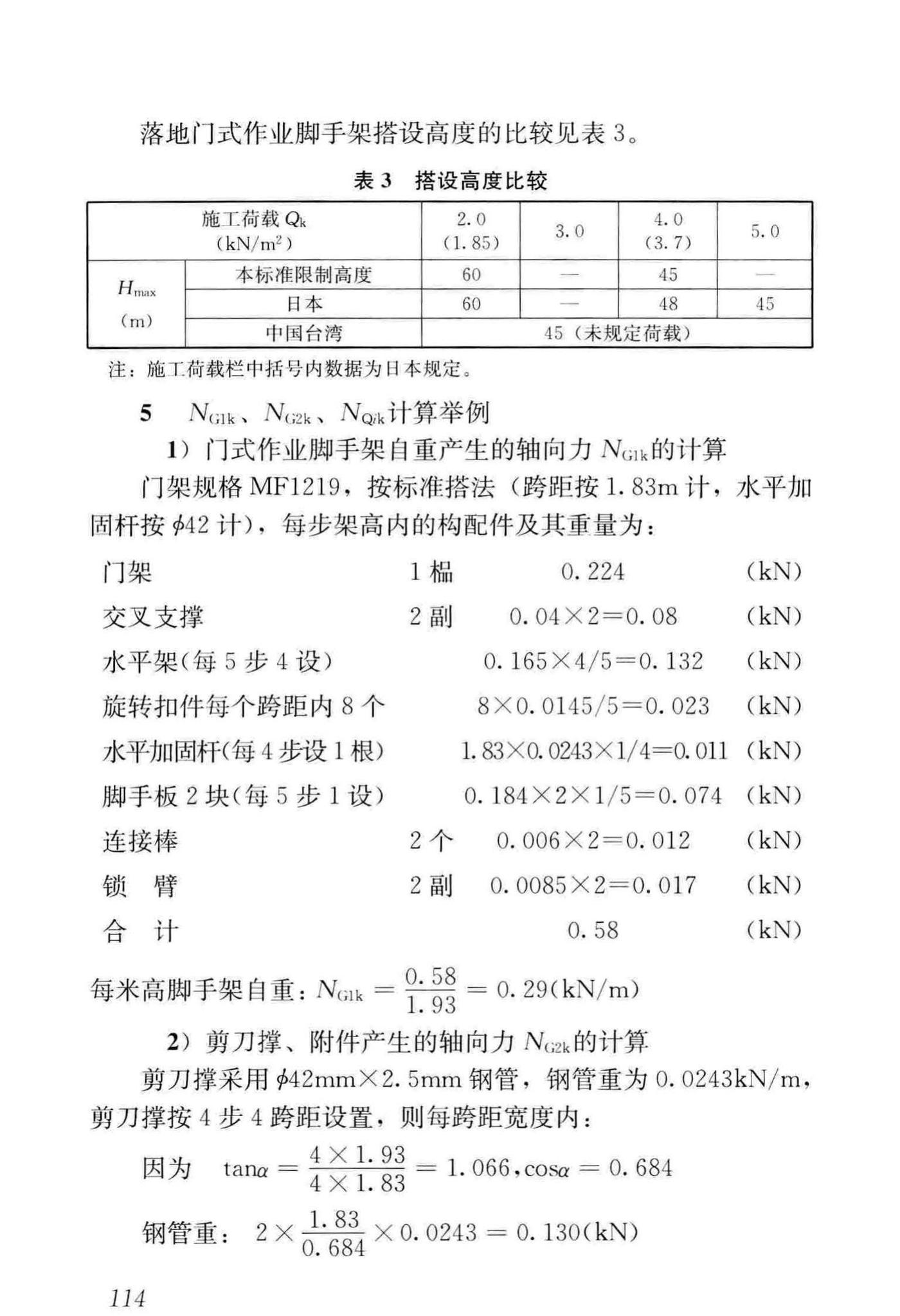 JGJ/T128-2019--建筑施工门式钢管脚手架安全技术标准