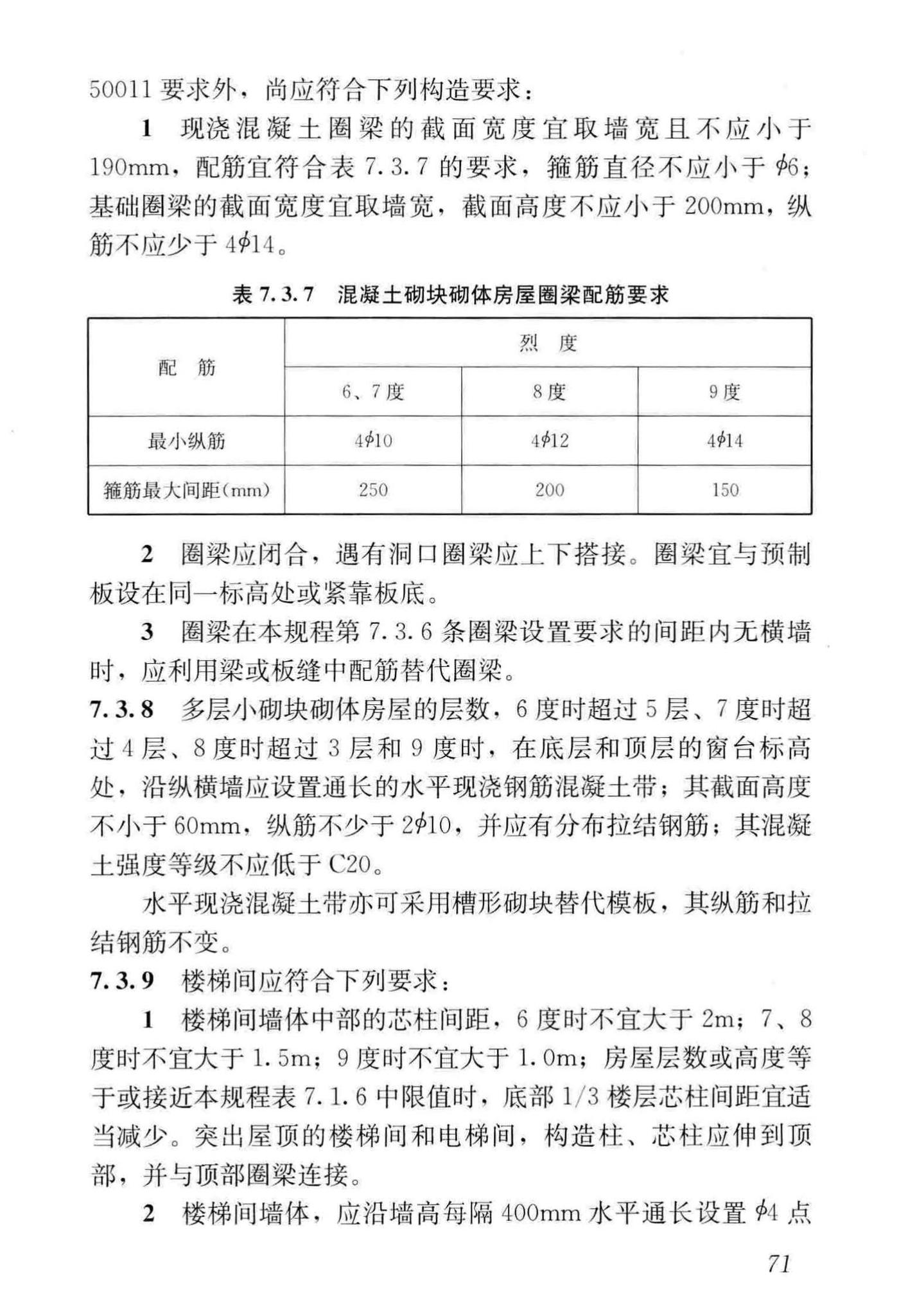 JGJ/T14-2011--混凝土小型空心砌块建筑技术规程