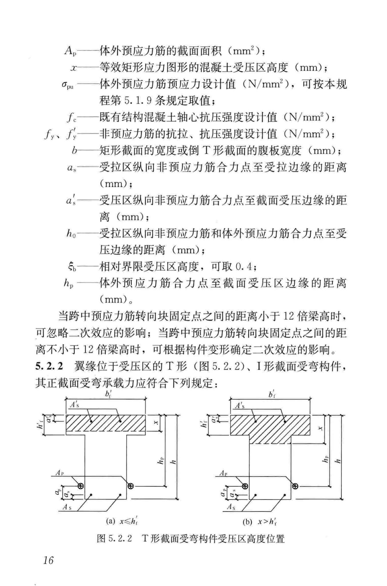 JGJ/T279-2012--建筑结构体外预应力加固技术规程