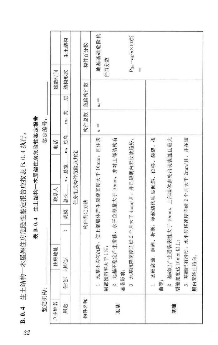 JGJ/T363-2014--农村住房危险性鉴定标准