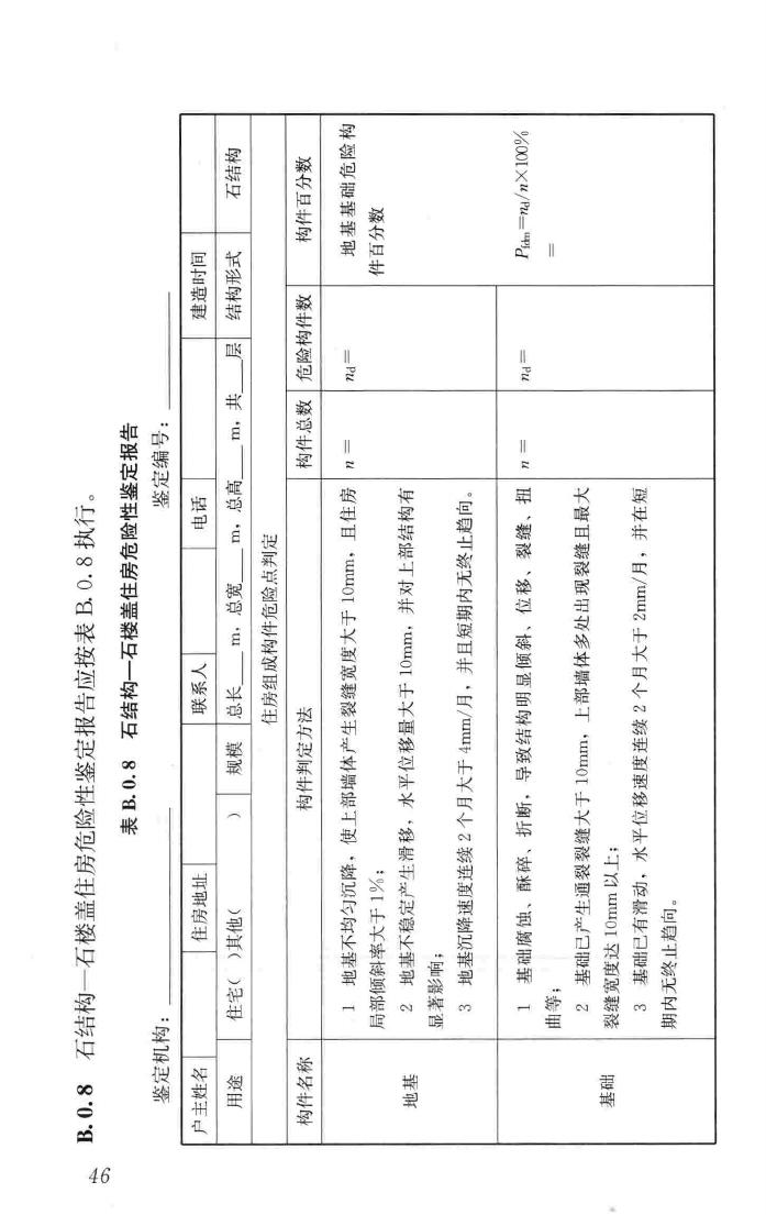 JGJ/T363-2014--农村住房危险性鉴定标准