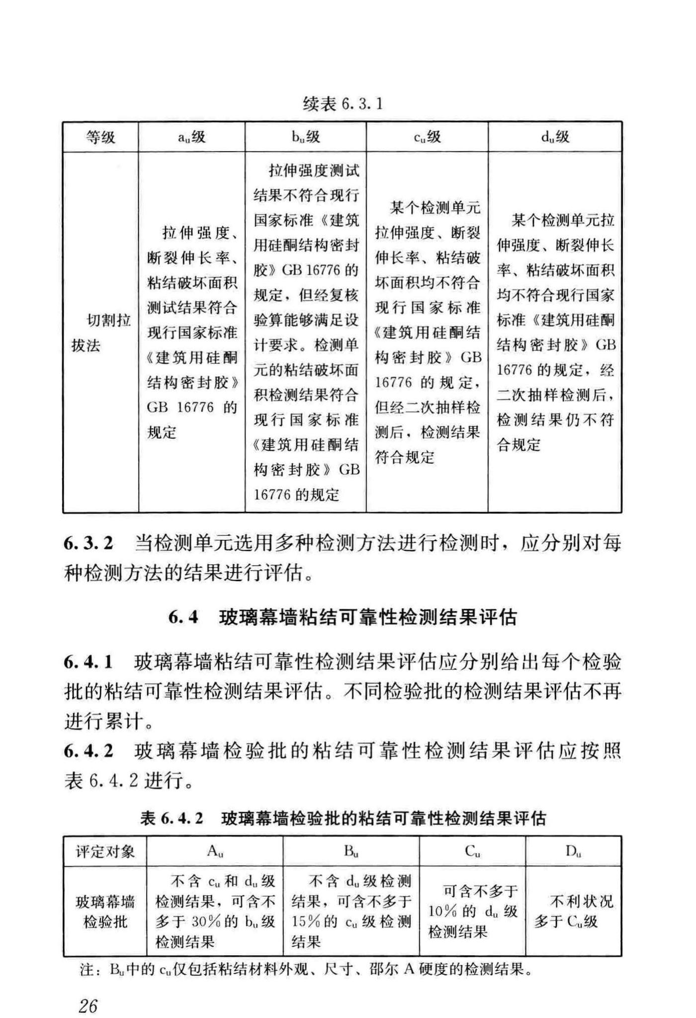 JGJ/T413-2019--玻璃幕墙粘结可靠性检测评估技术标准