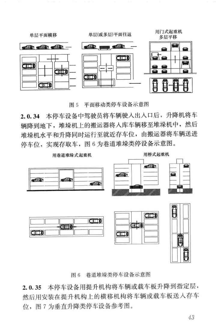 JGJ100-2015--车库建筑设计规范