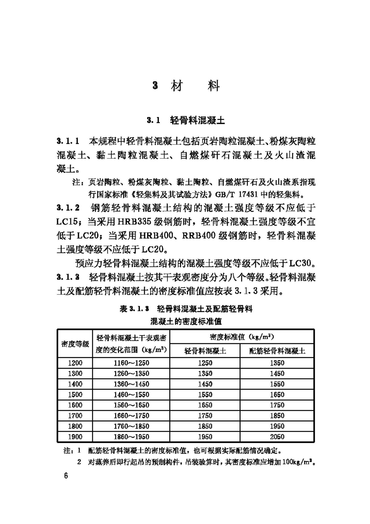 JGJ12-2006--轻骨料混凝土结构技术规程