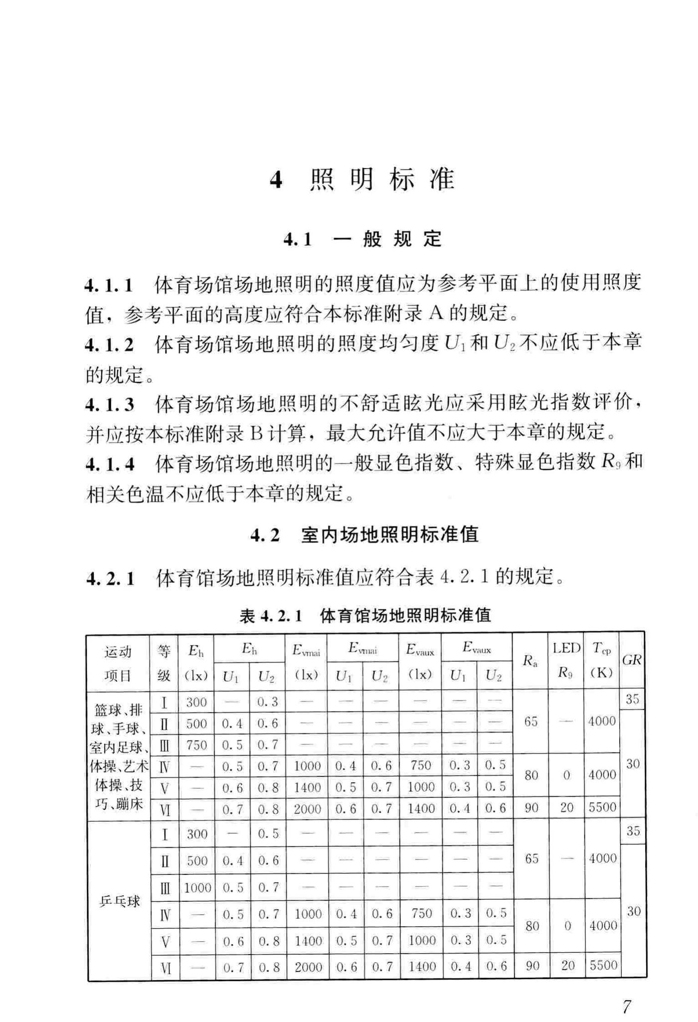 JGJ153-2016--体育场馆照明设计及检测标准