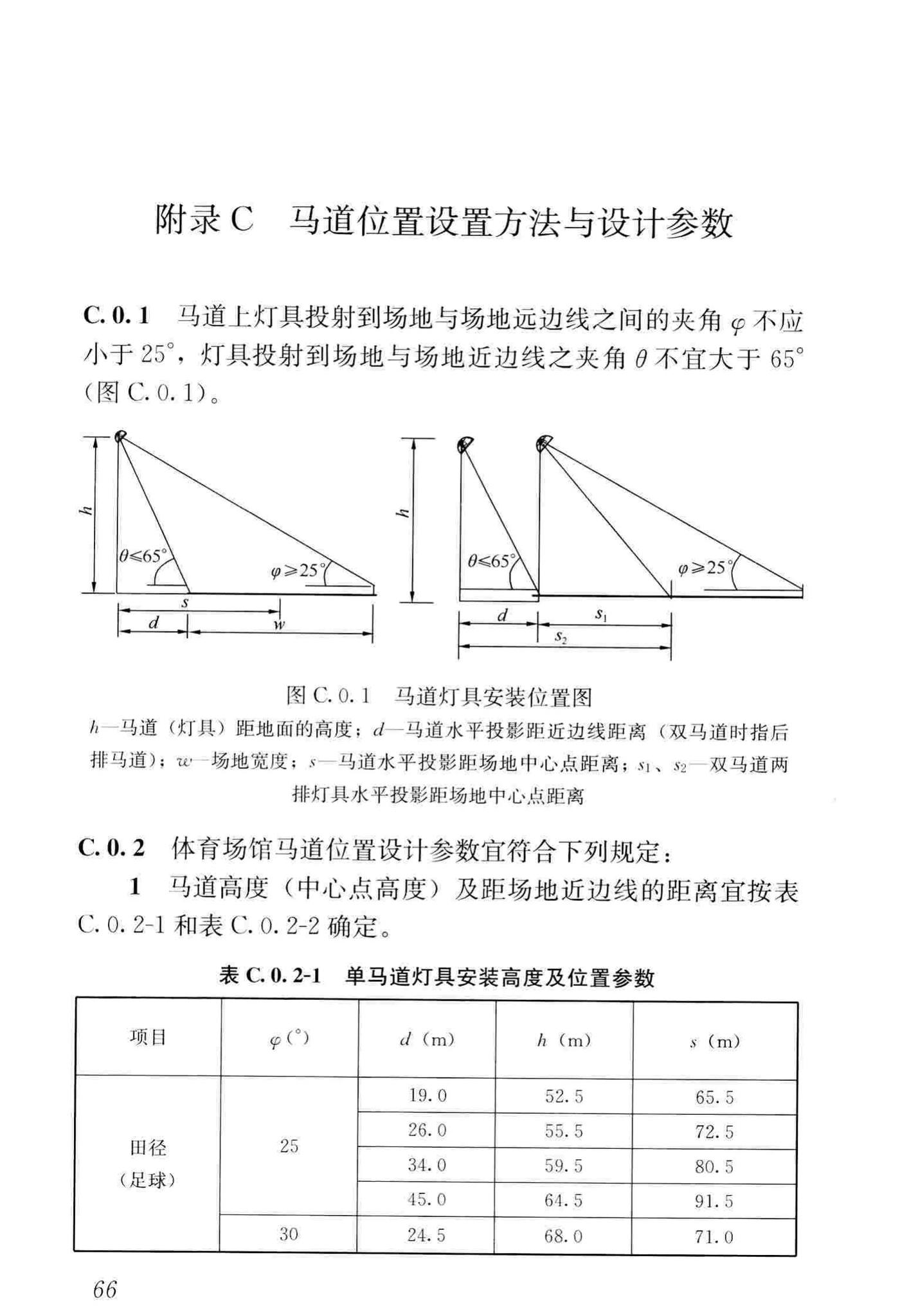 JGJ153-2016--体育场馆照明设计及检测标准