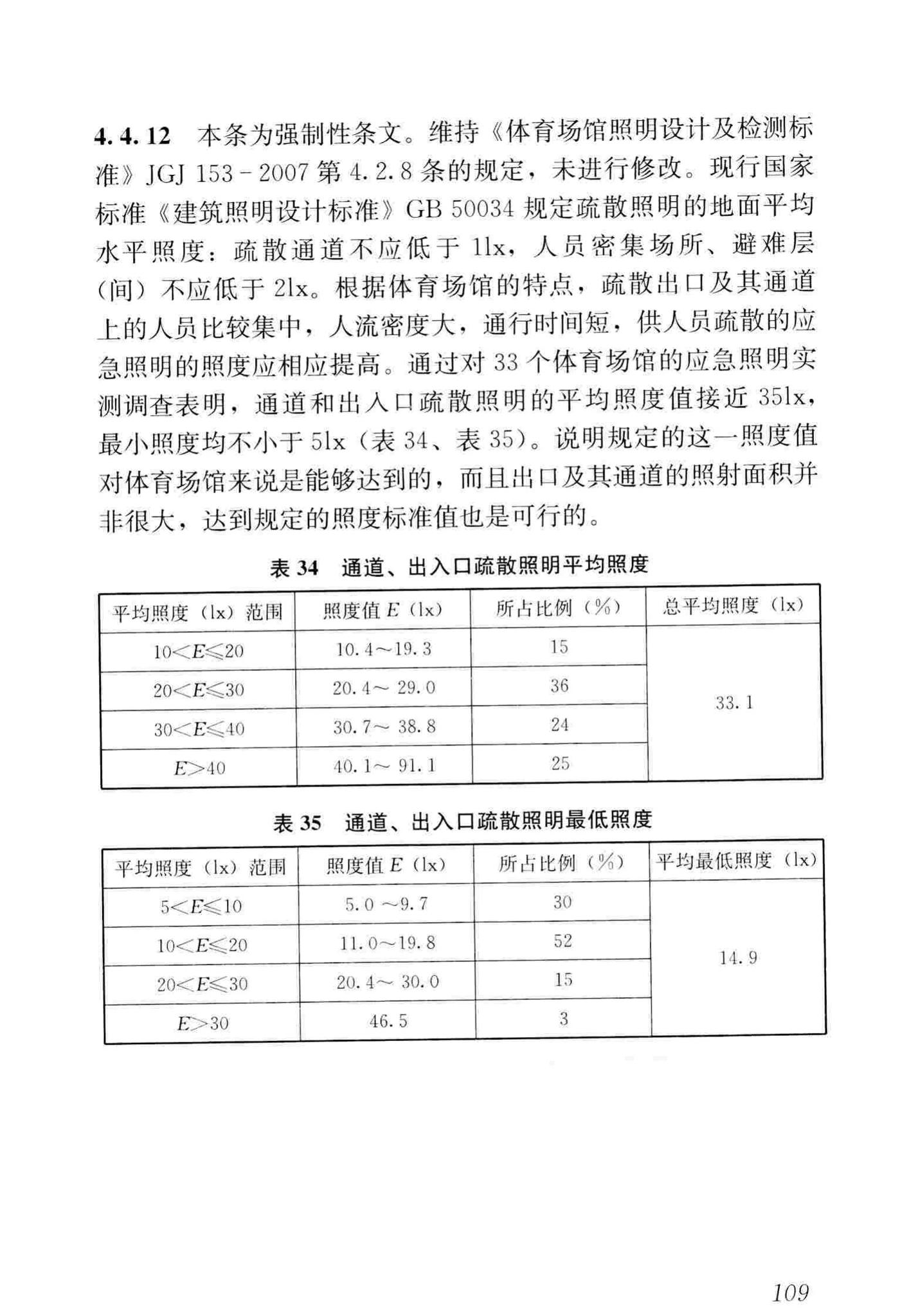 JGJ153-2016--体育场馆照明设计及检测标准