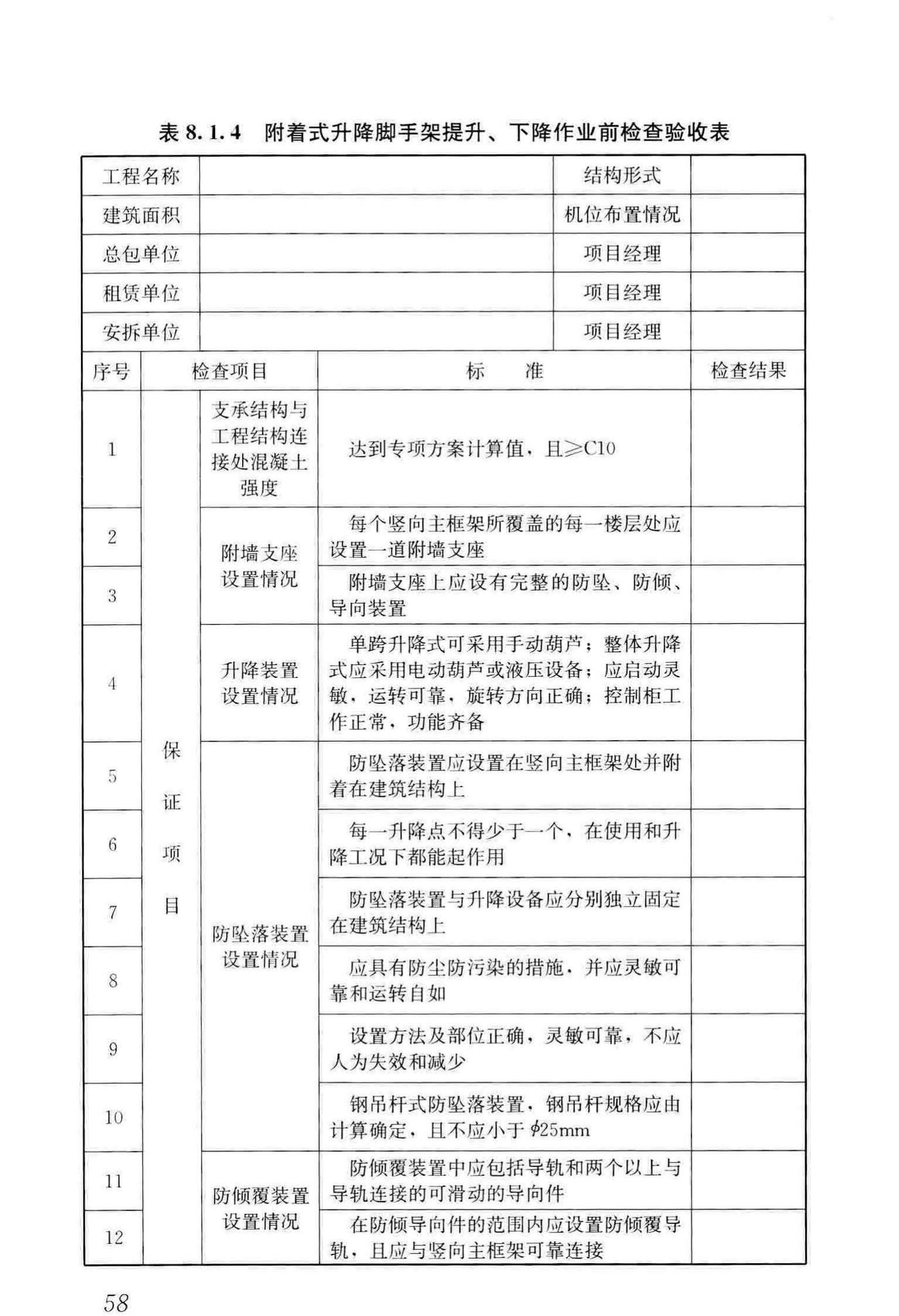 JGJ202-2010--建筑施工工具式脚手架安全技术规范