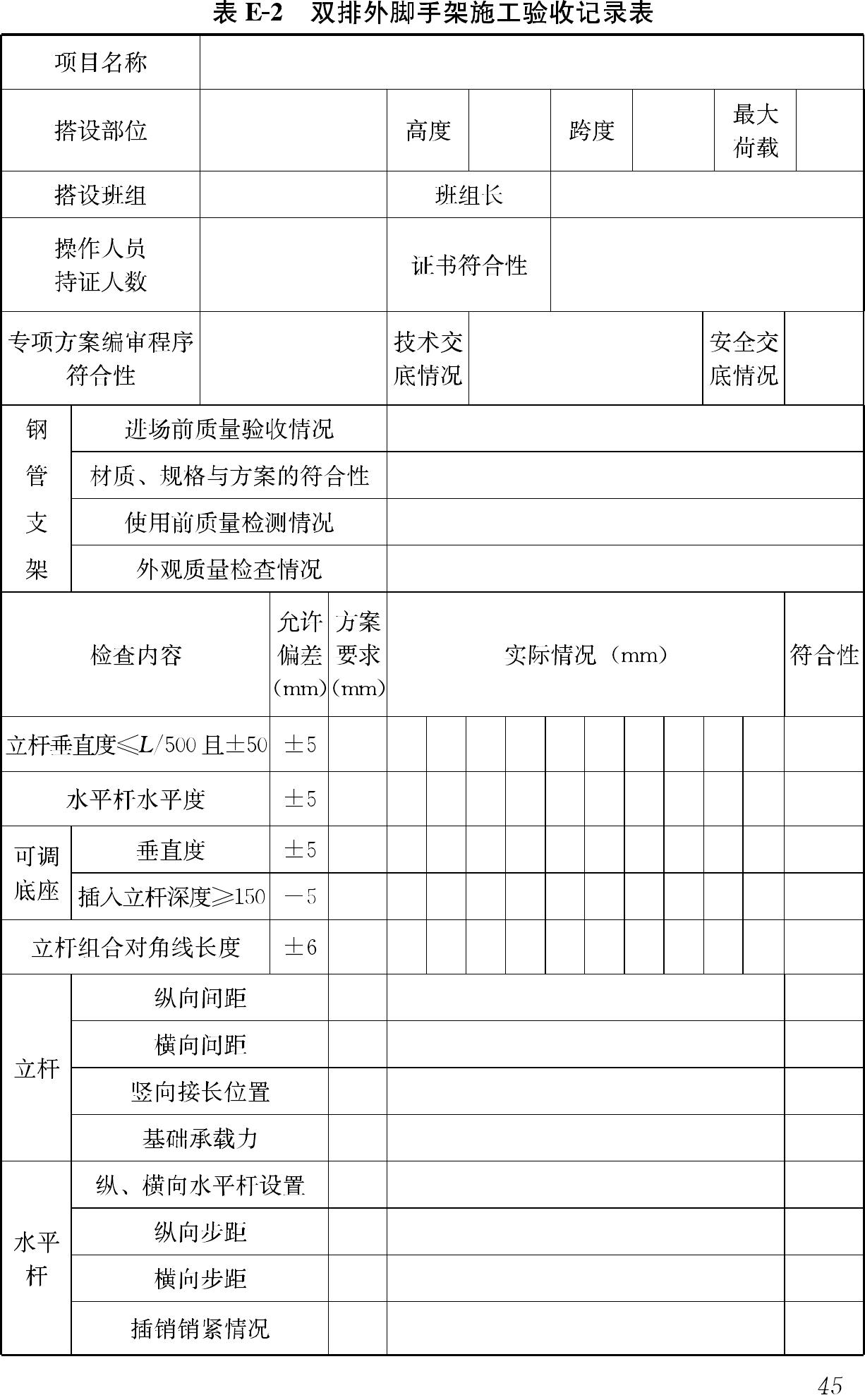 JGJ231-2010--建筑施工承插型盘扣式钢管支架安全技术规程