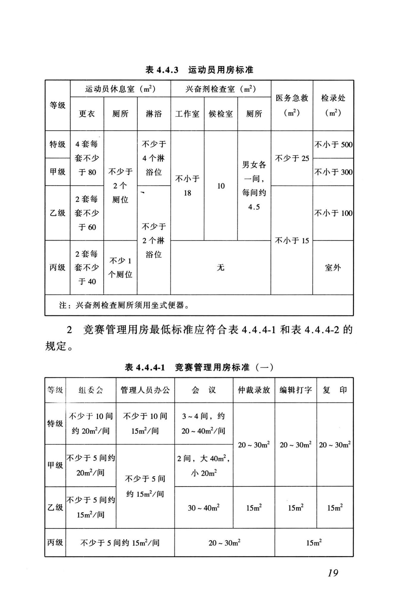 JGJ31-2003--体育建筑设计规范