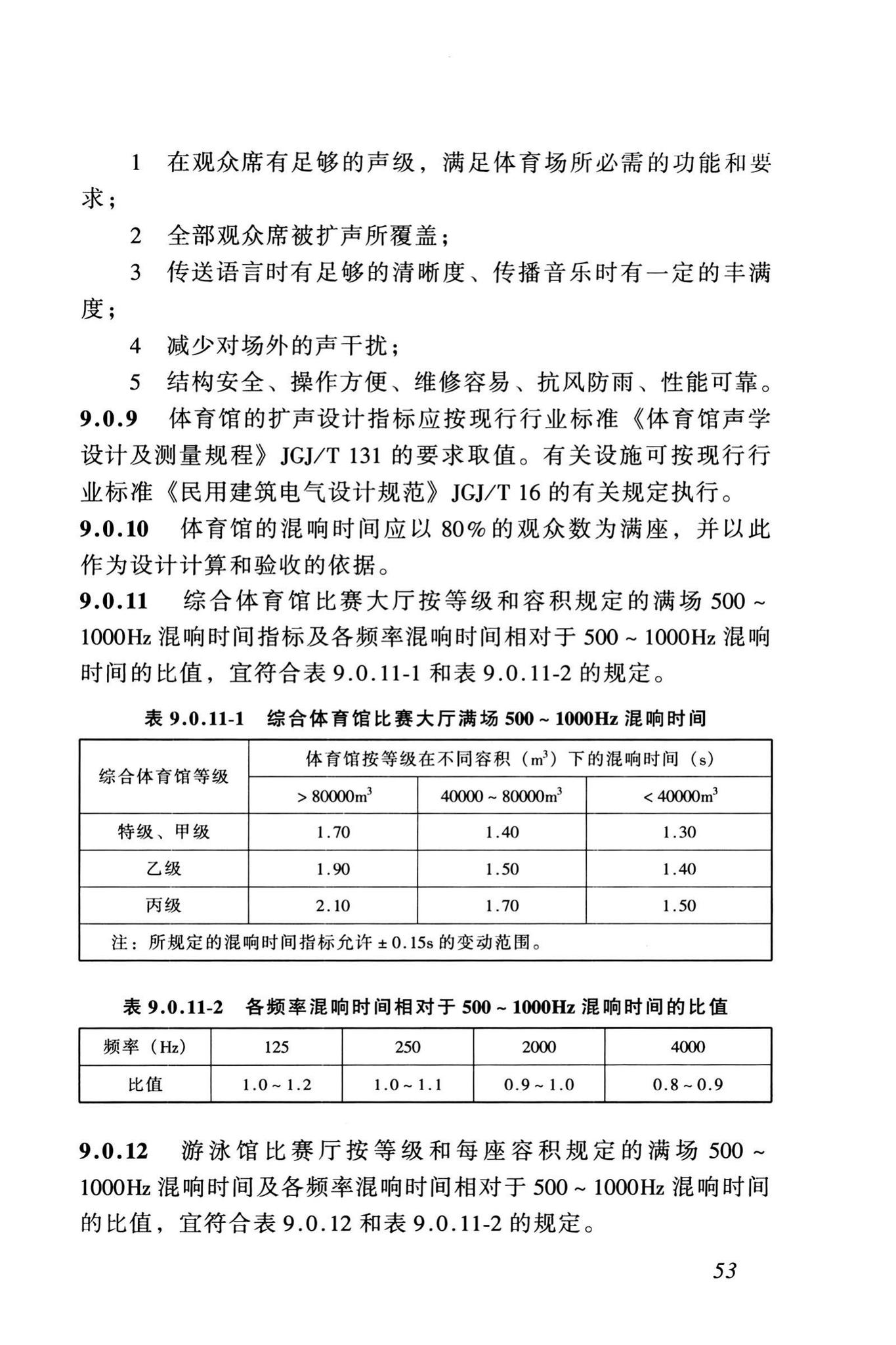 JGJ31-2003--体育建筑设计规范