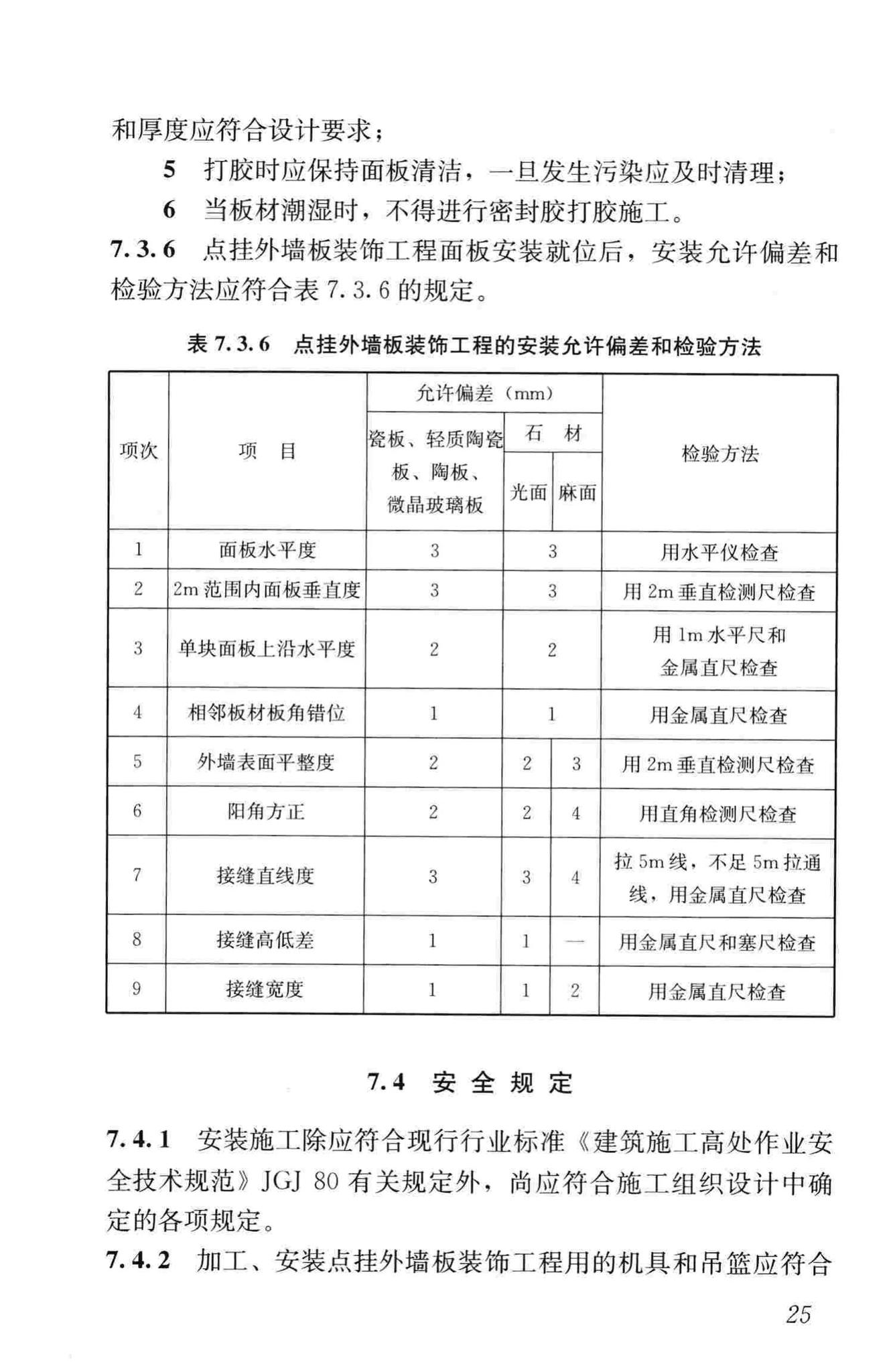 JGJ321-2014--点挂外墙板装饰工程技术规程