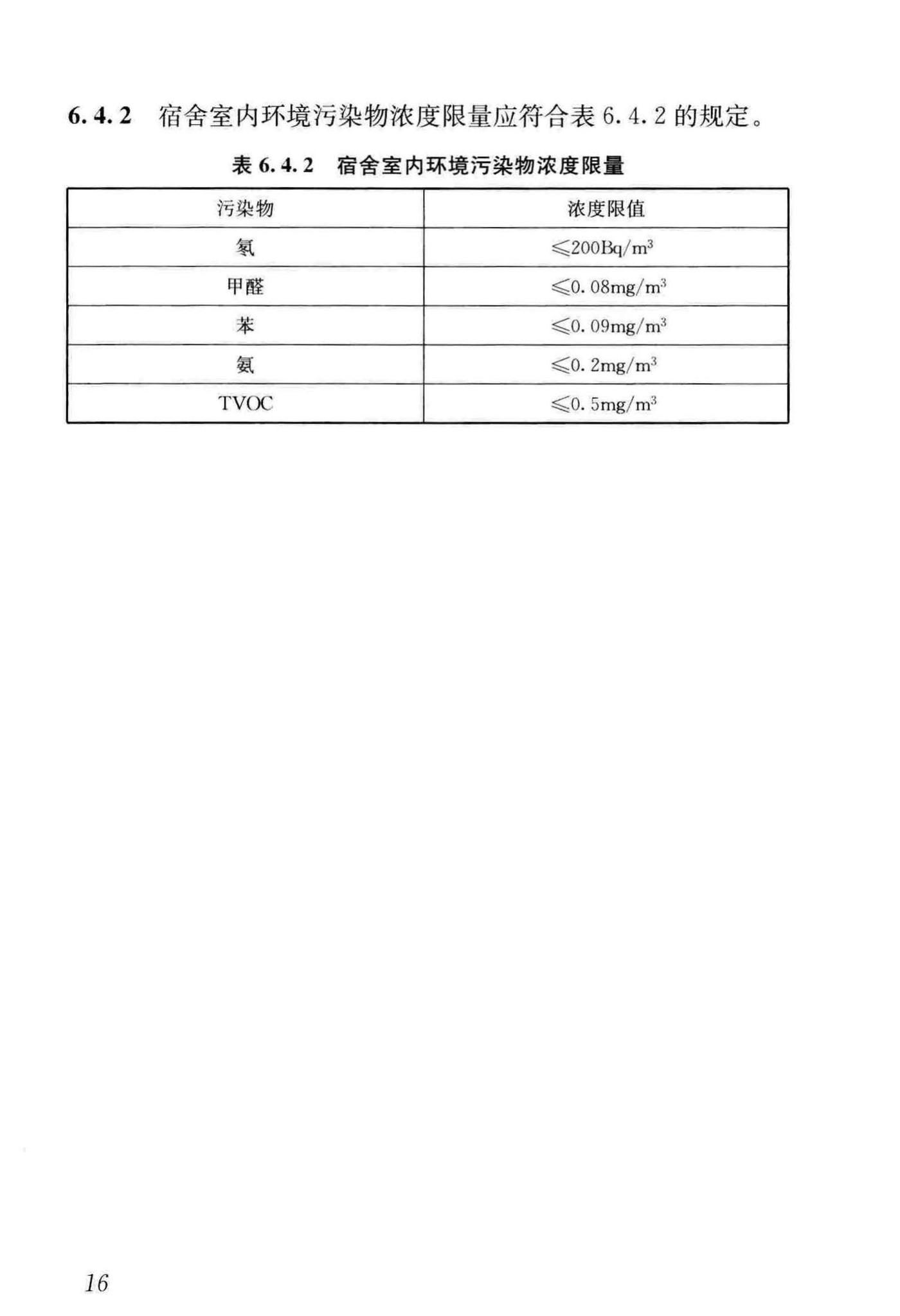 JGJ36-2016--宿舍建筑设计规范