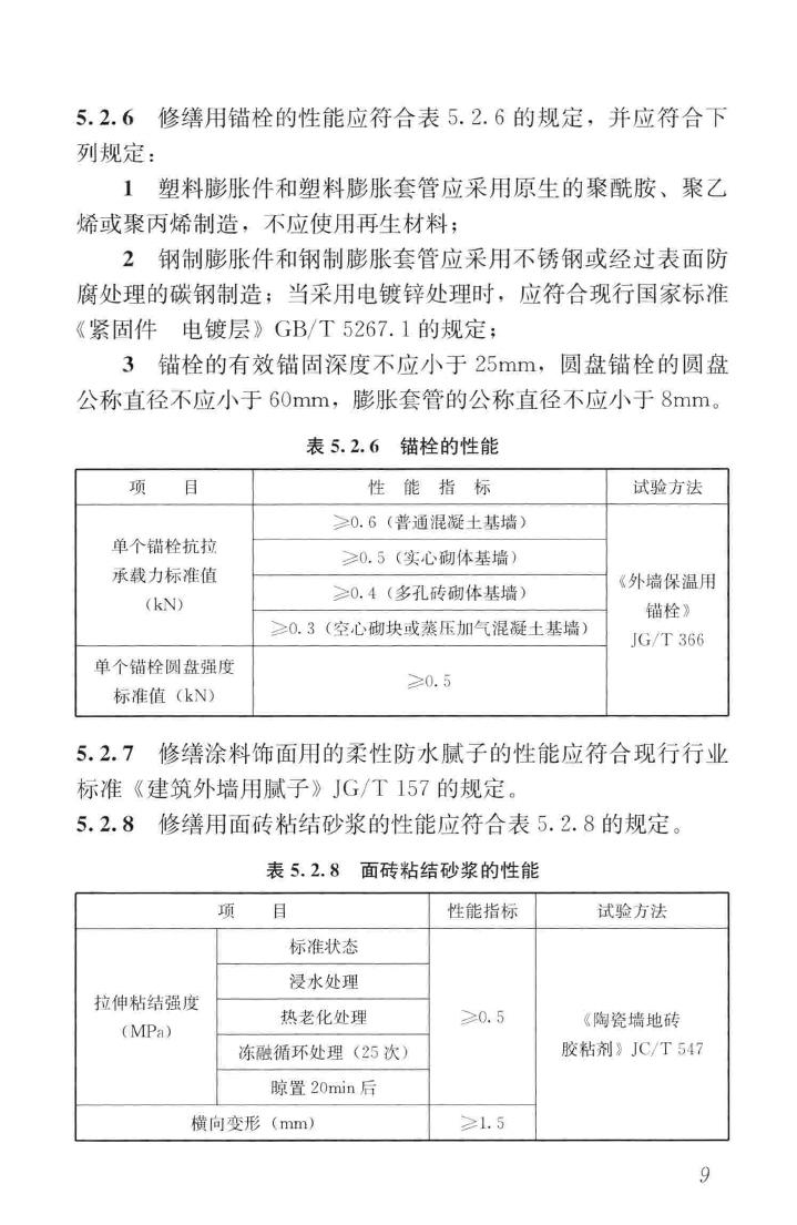 JGJ376-2015--建筑外墙外保温系统修缮标准