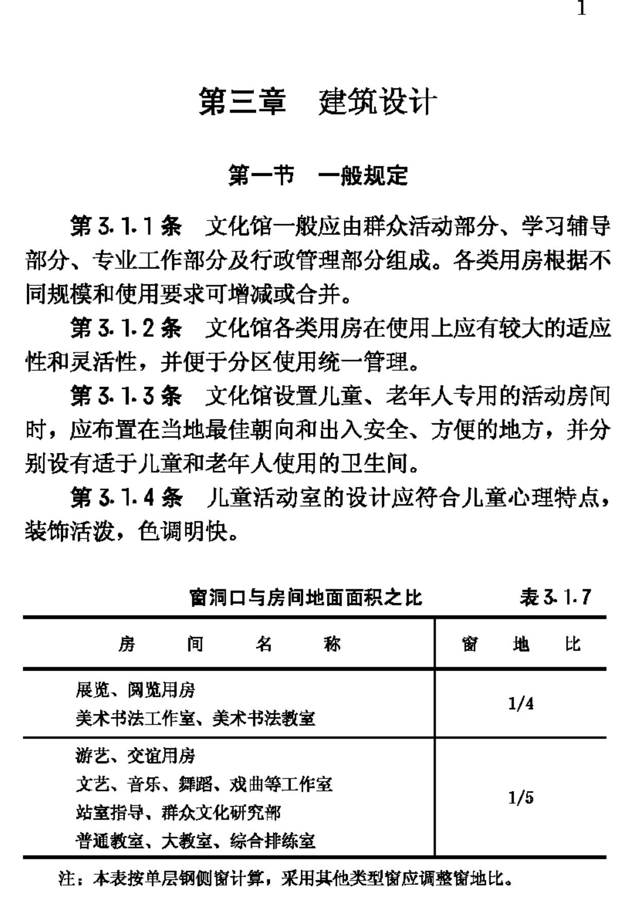 JGJ41-87--文化馆建筑设计规范