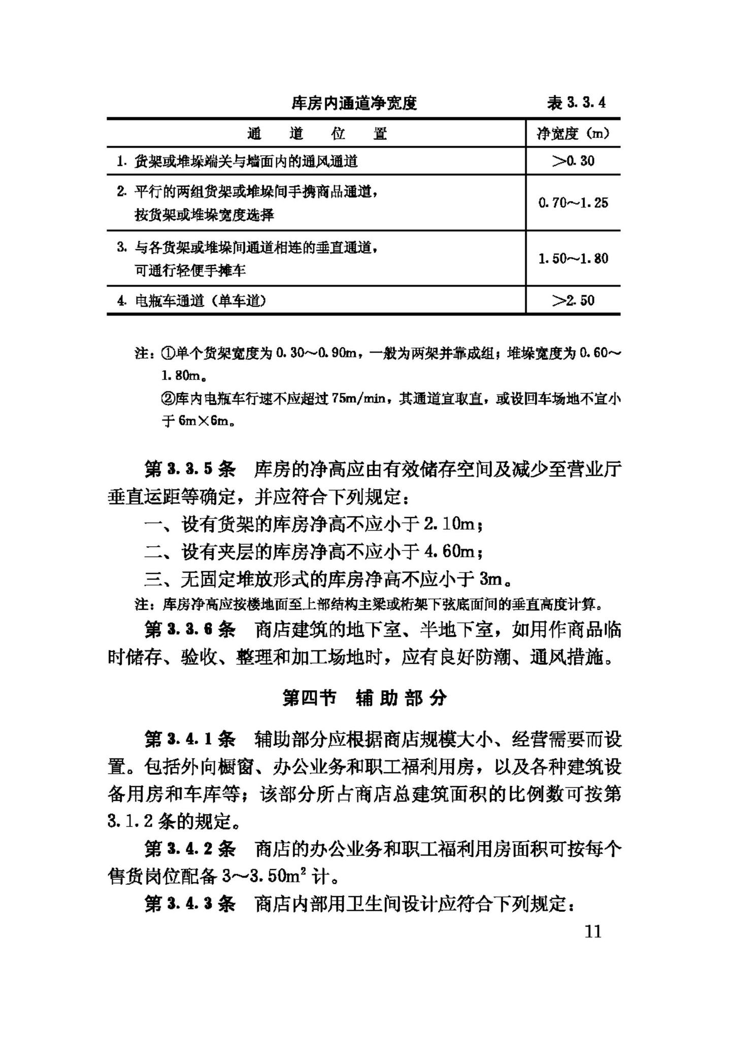 JGJ48-88--商店建筑设计规范