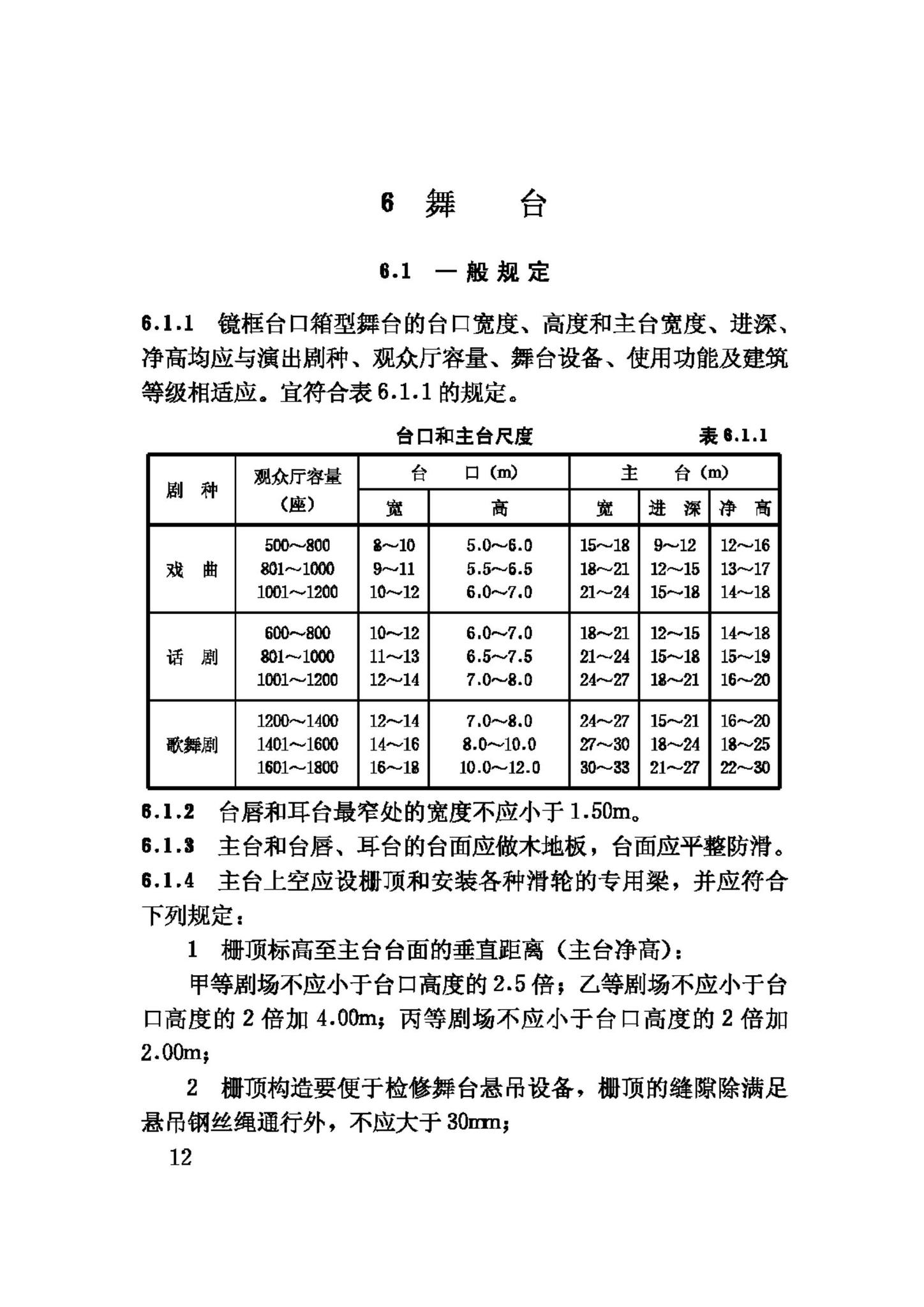 JGJ57-2000--剧场建筑设计规范