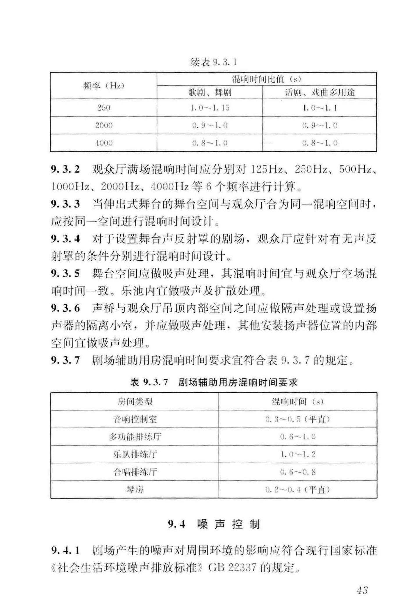 JGJ57-2016--剧场建筑设计规范