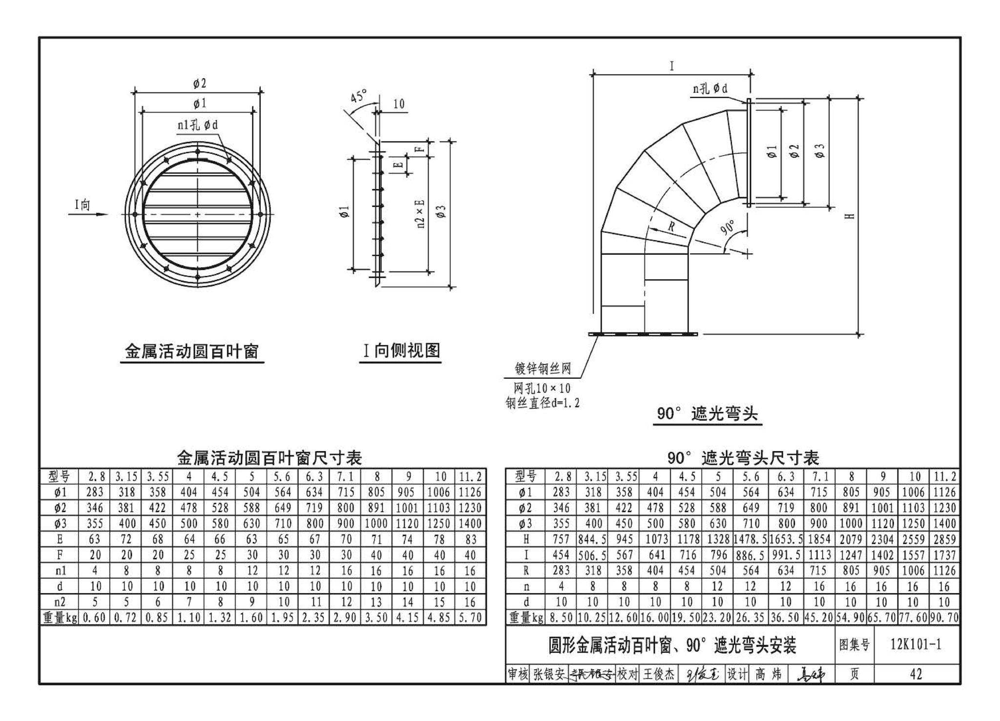 K101-1～4--通风机安装（2012年合订本）