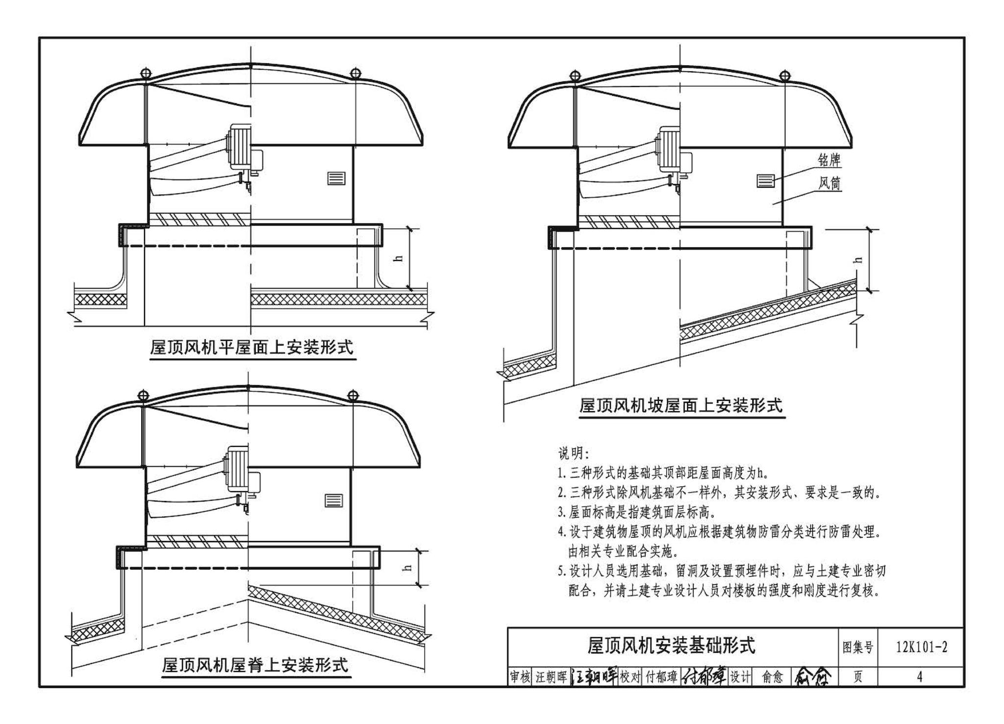 K101-1～4--通风机安装（2012年合订本）