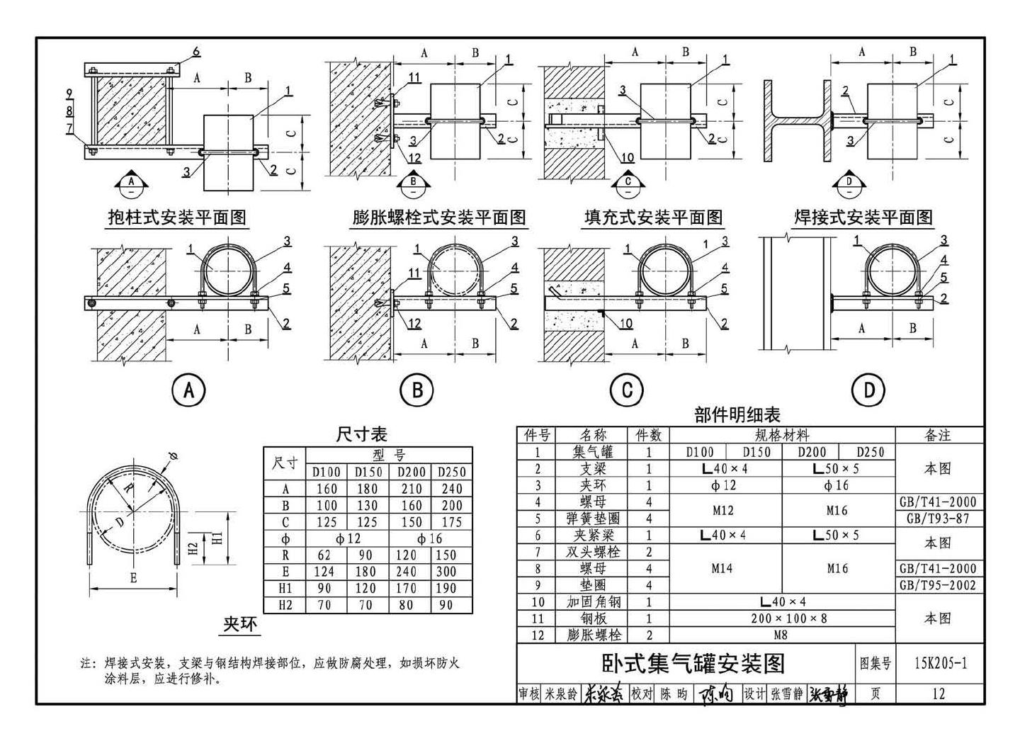 K205-1~2--集气罐、自动排气阀、管道过滤器（2016年合订本）