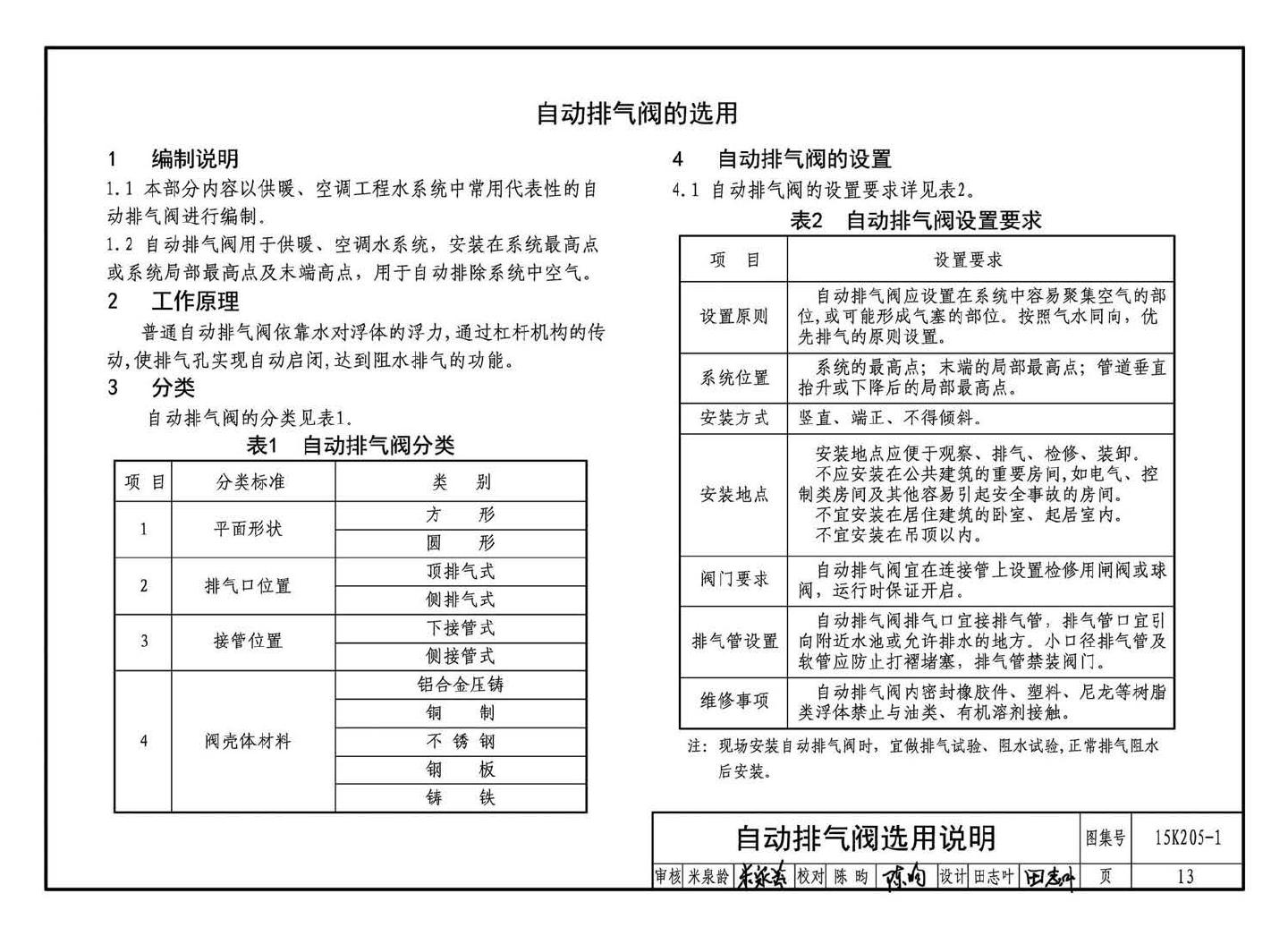 K205-1~2--集气罐、自动排气阀、管道过滤器（2016年合订本）