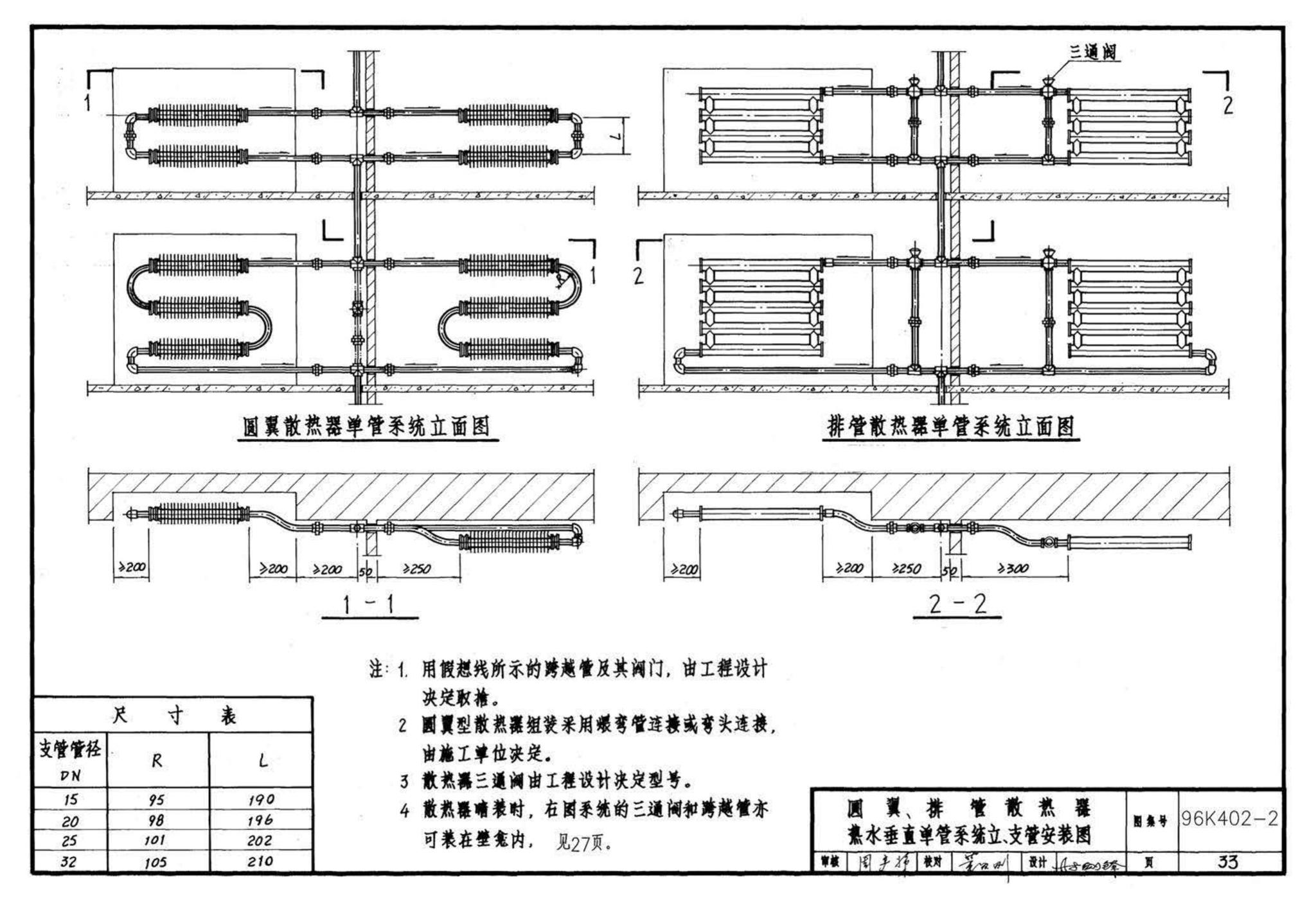 K402-1～2--散热器系统安装（2002合订本）